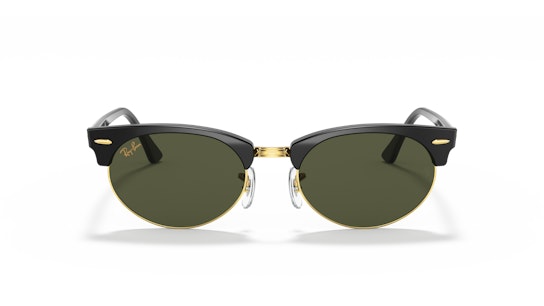 Ray-Ban Clubmaster Oval RB3946 130331 Groen / Zwart