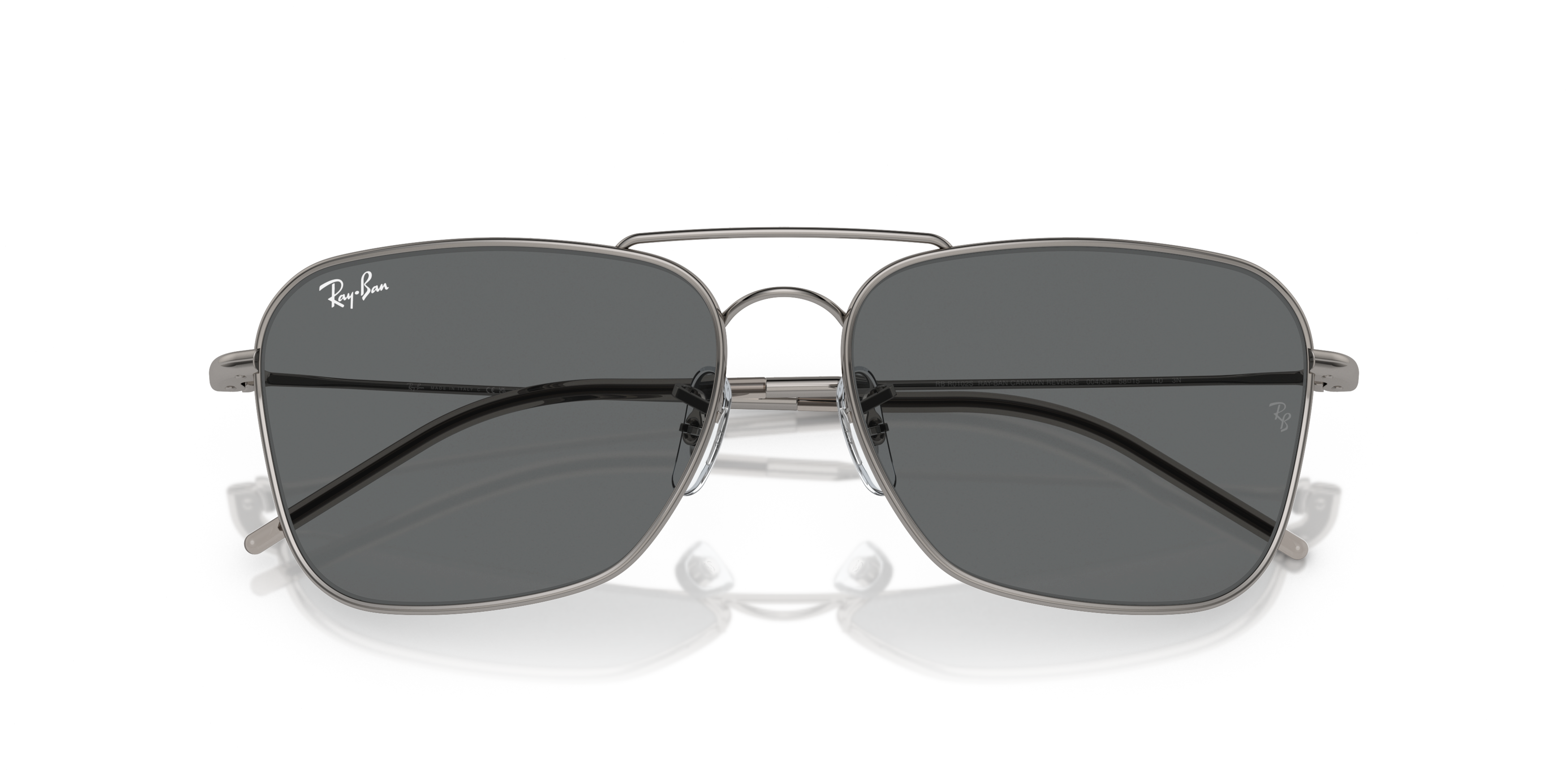 Folded Ray-Ban Reverse 0RBR0102S 004/GR Gris / Gris