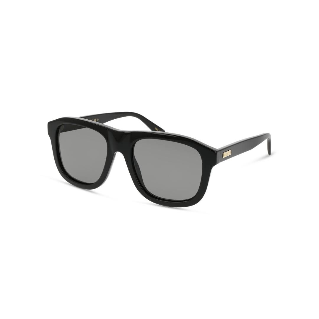 Gucci GG1316S Lunettes de Soleil Homme - Pilote Noir - Verres Polarisés