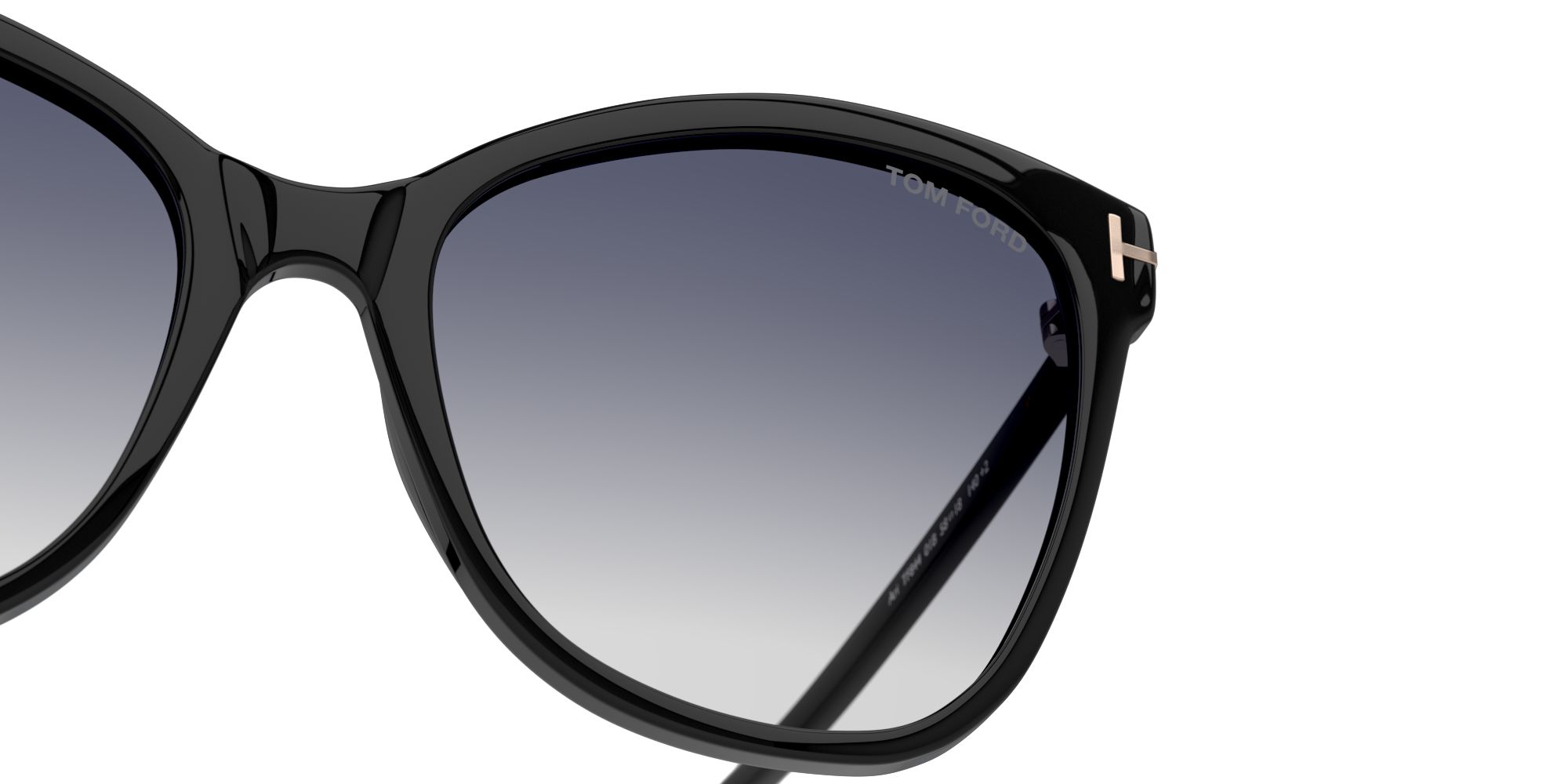 Detail01 Tom Ford Ani FT0844 Sunglasses Grey / Black