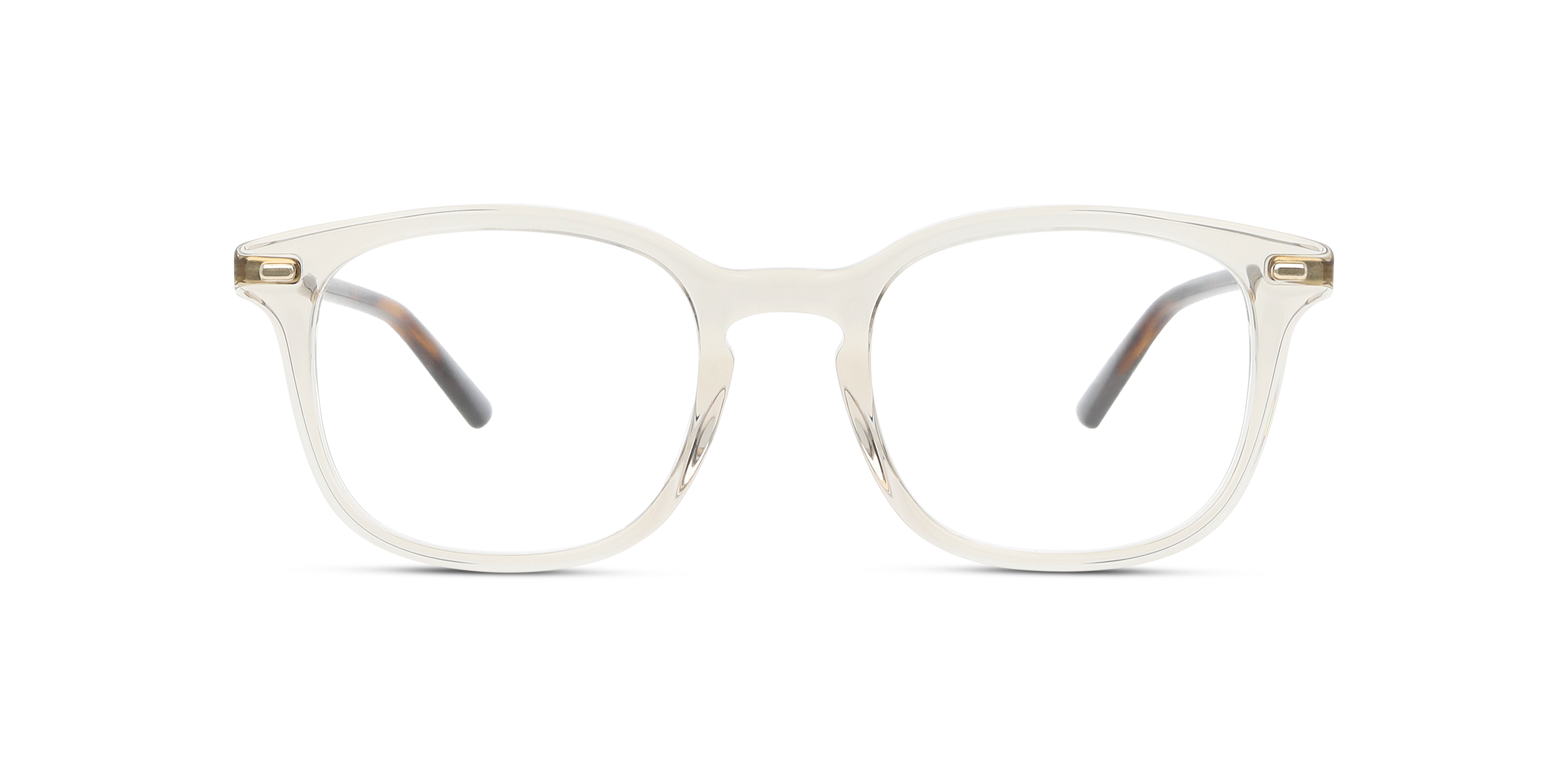 Front Gucci GG 0390O Glasses Transparent / Transparent, Clear