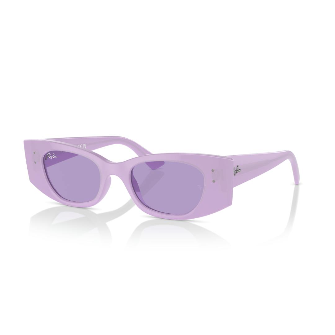 Ray-Ban Kat Bio Based 0RB4427 Solbriller - Runde Lilla
