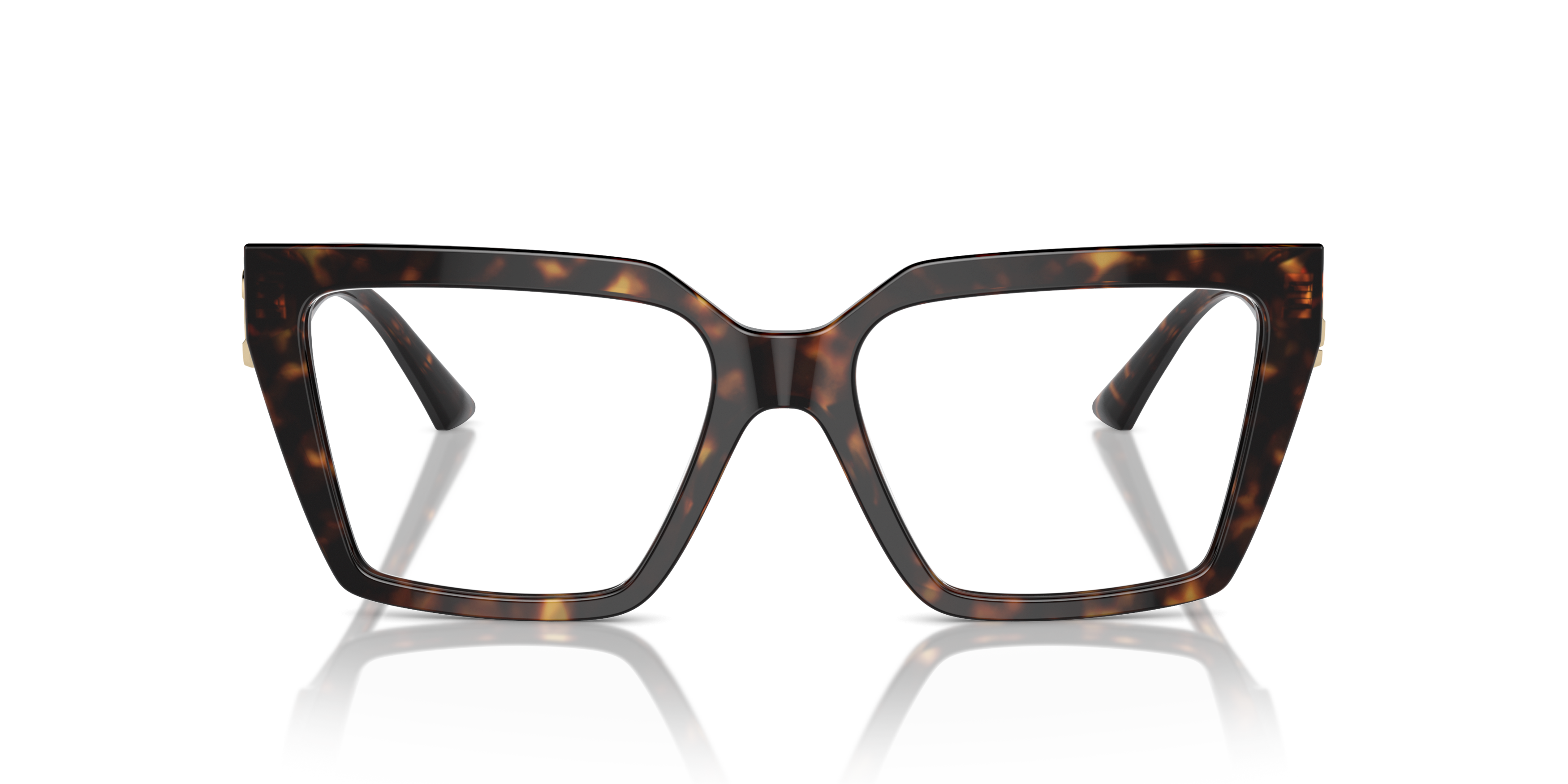 Front Jimmy Choo JC3017U Glasses Transparent / Tortoise Shell