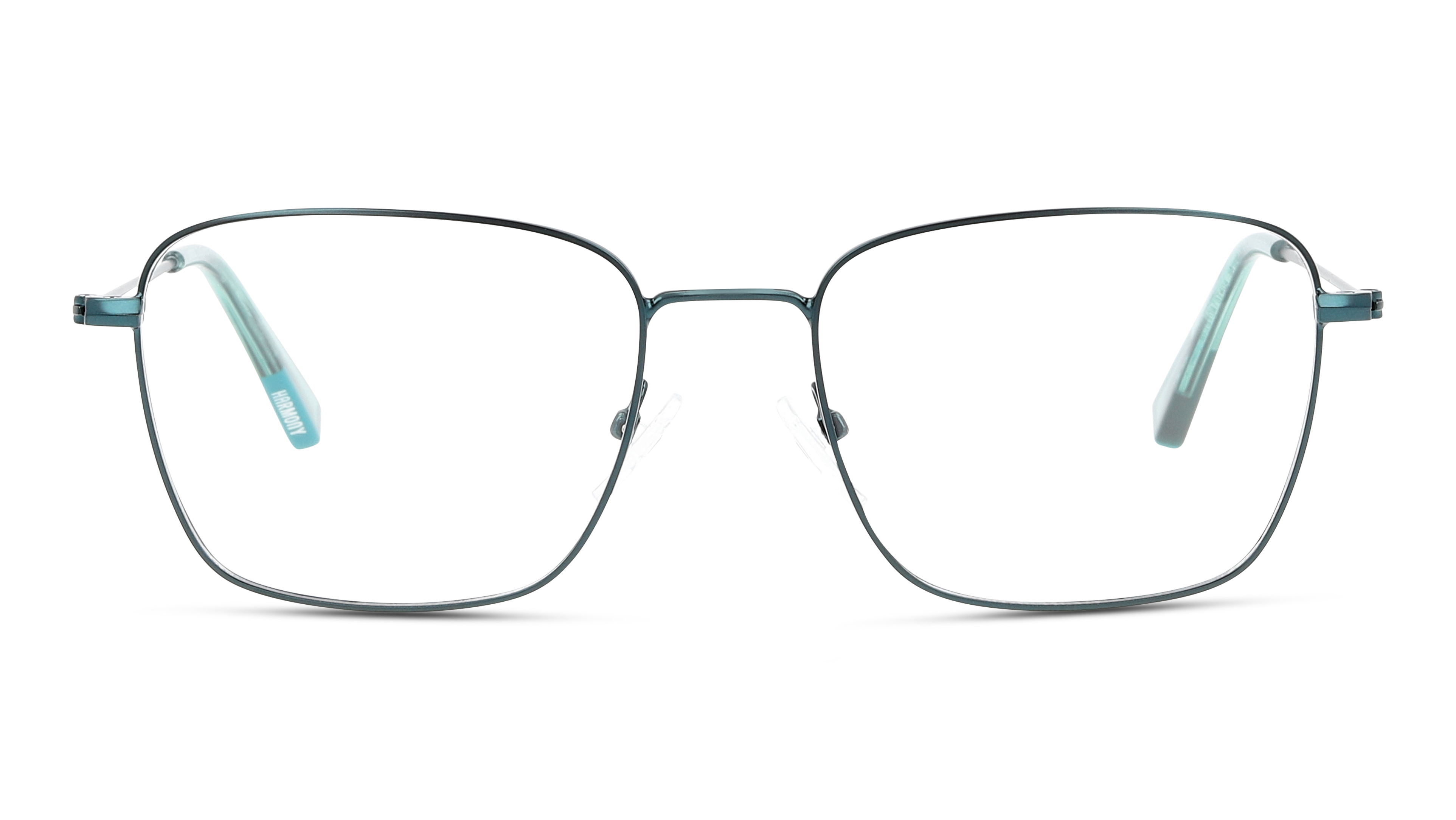 Front Unofficial UNOM0006 (EE00) Glasses Transparent / Green