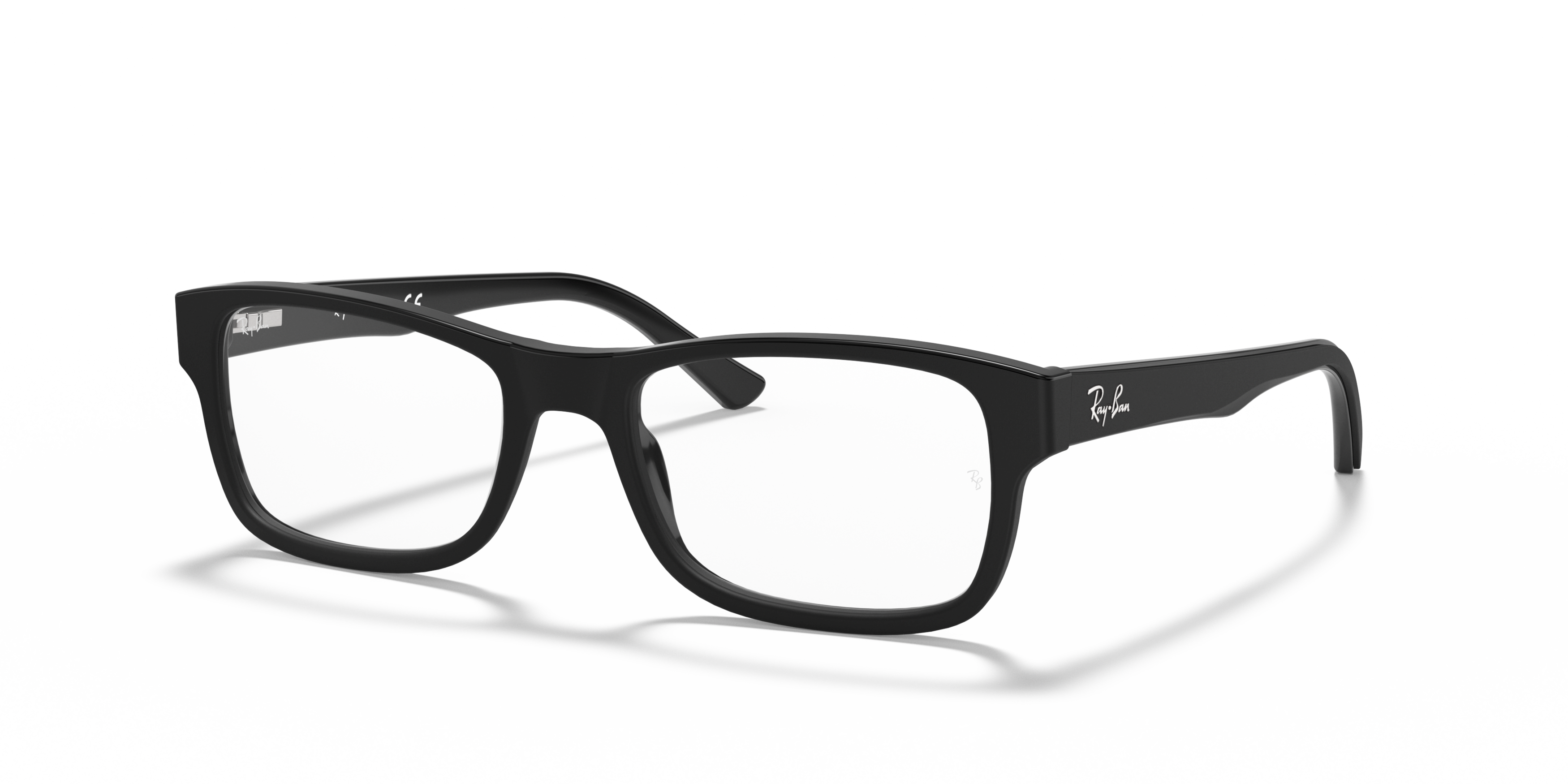 Angle_Left01 Ray-Ban RX 5268 (5119) Glasses Transparent / Black