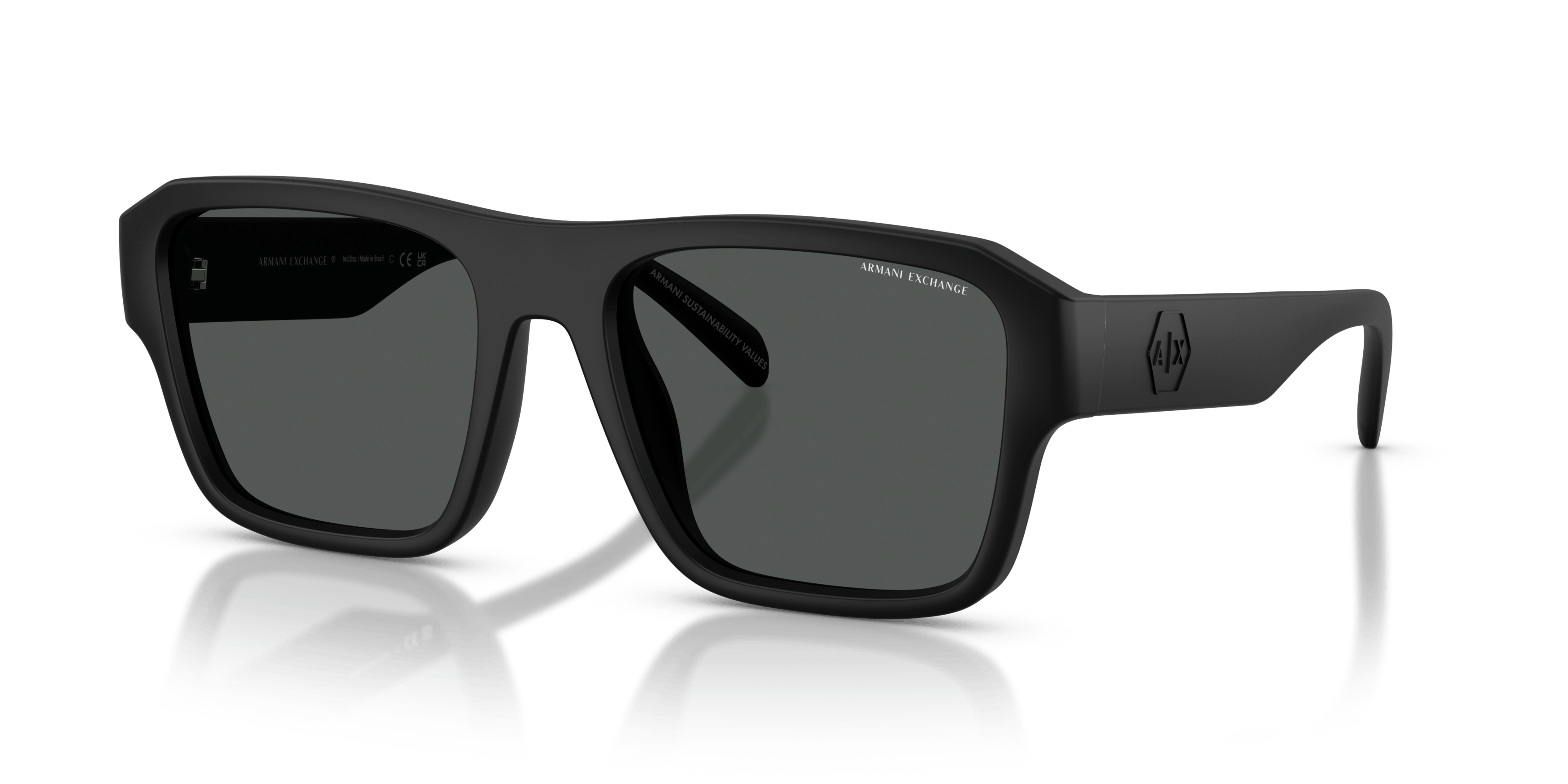 Angle_Left01, Armani Exchange 0AX4154SU 807887 Solglasögon