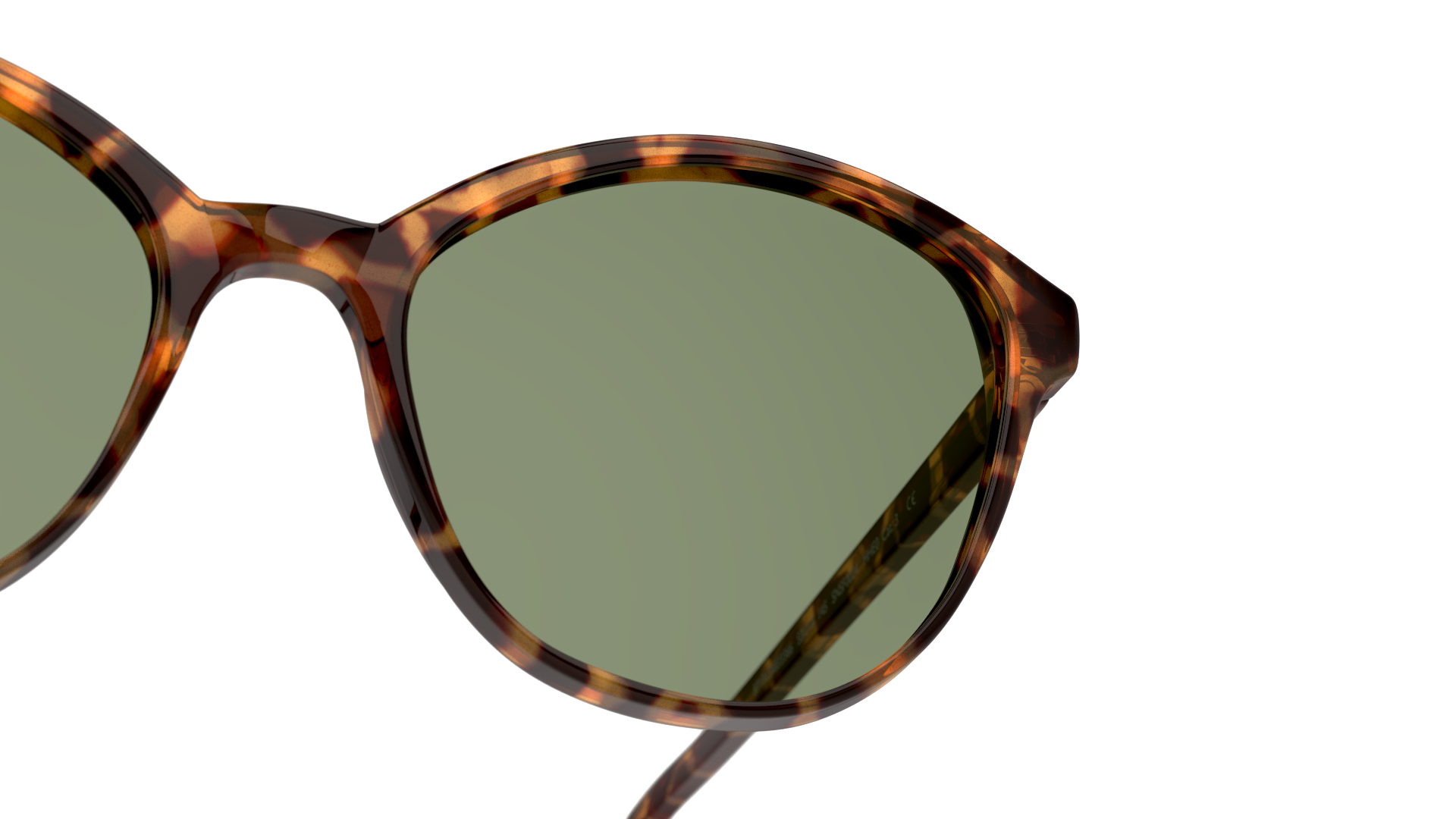 Detail01 Seen SN SF0024 Sunglasses Green / Havana