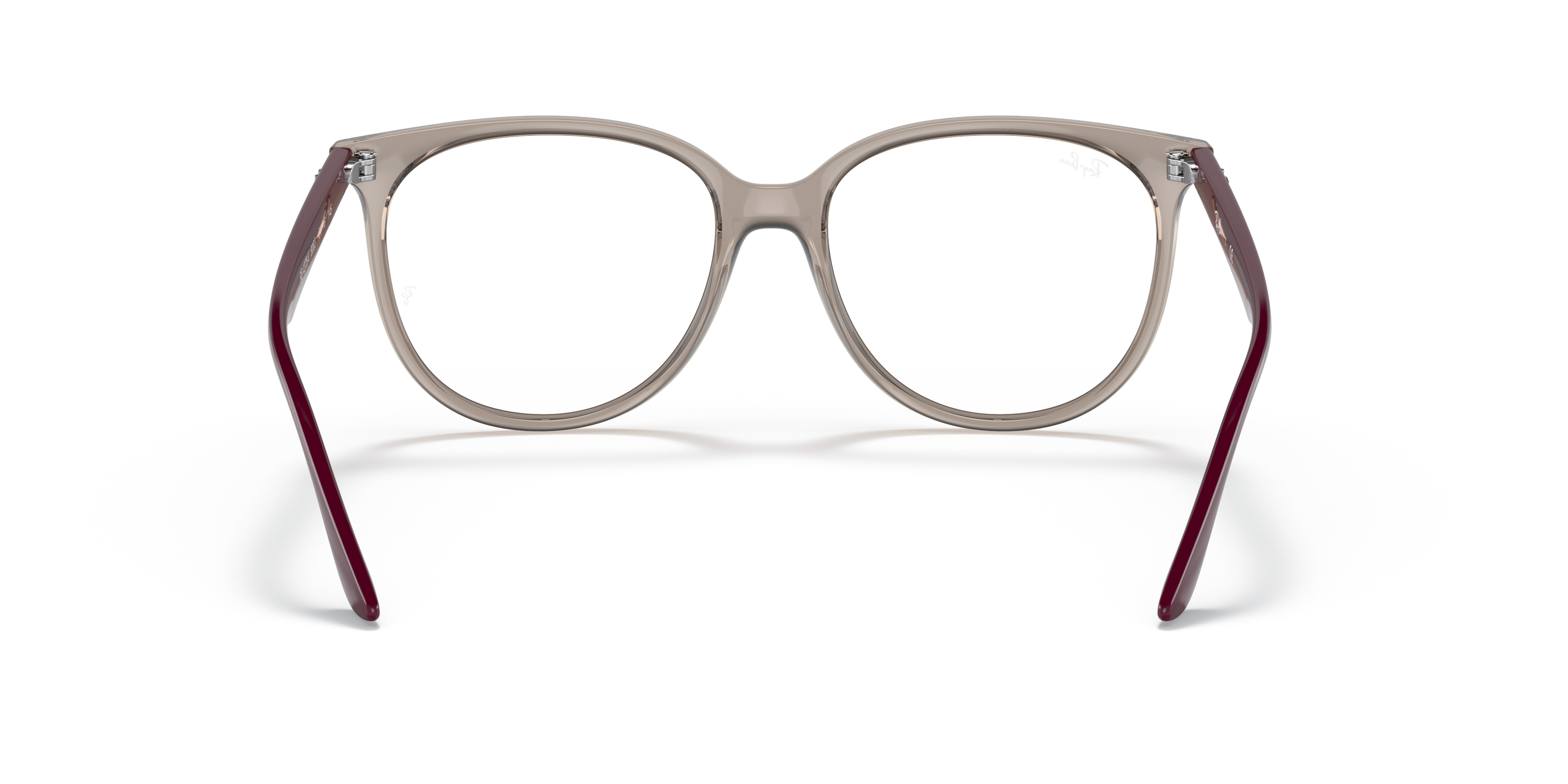 Detail02 Ray-Ban RX 4378V (8083) Glasses Transparent / Grey
