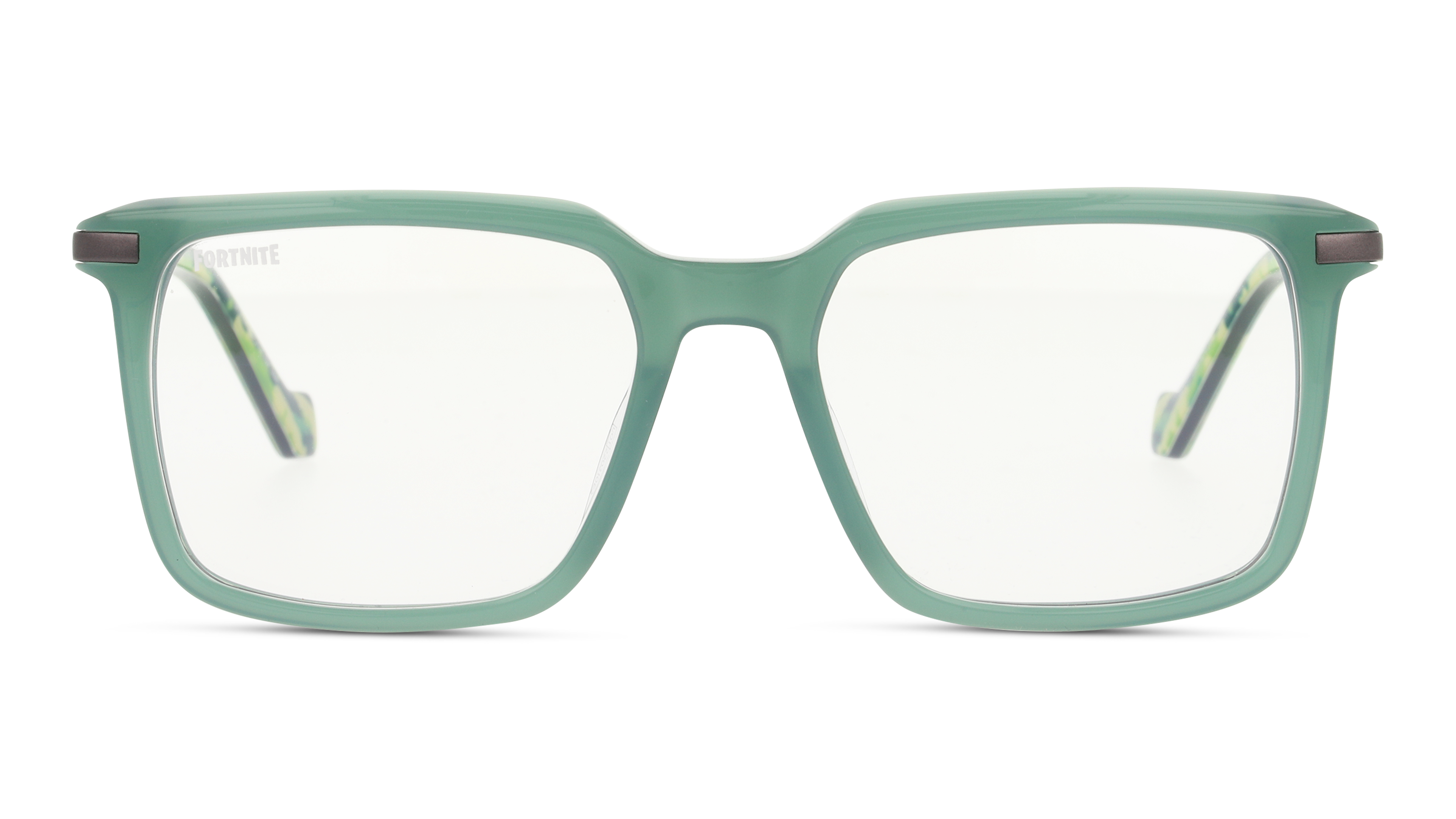 Front Fortnite with Unofficial UNSU0164 Glasses Transparent / Green