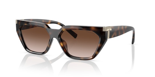 Tiffany & Co. 0TF4205U 80153B Solglasögon Brun / Sköldpaddsfärgad
