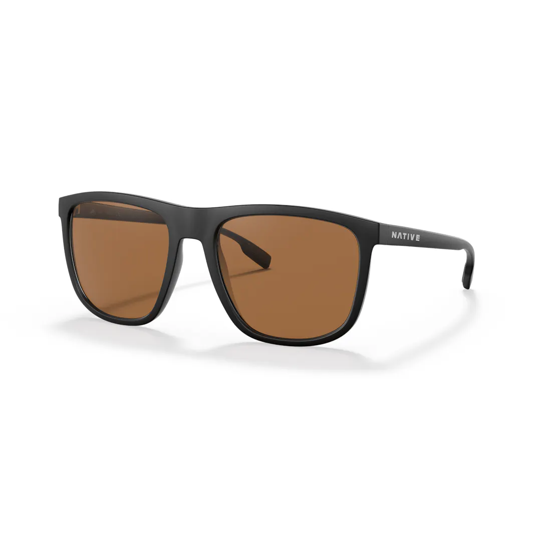 Native XD9036 Lunettes de Soleil - Carrée Noir - Verres Polarisés Native XD9036 Lunettes de Soleil - Carrée Noir - Verres Polarisés
