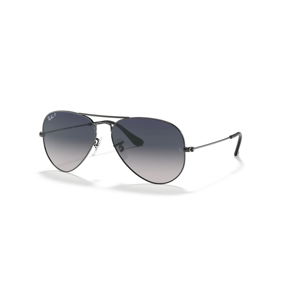 Ray-Ban Aviator RB3025 Lunettes de Soleil Homme - Pilote Argent Gris - Verres Polarisés - Possibilit