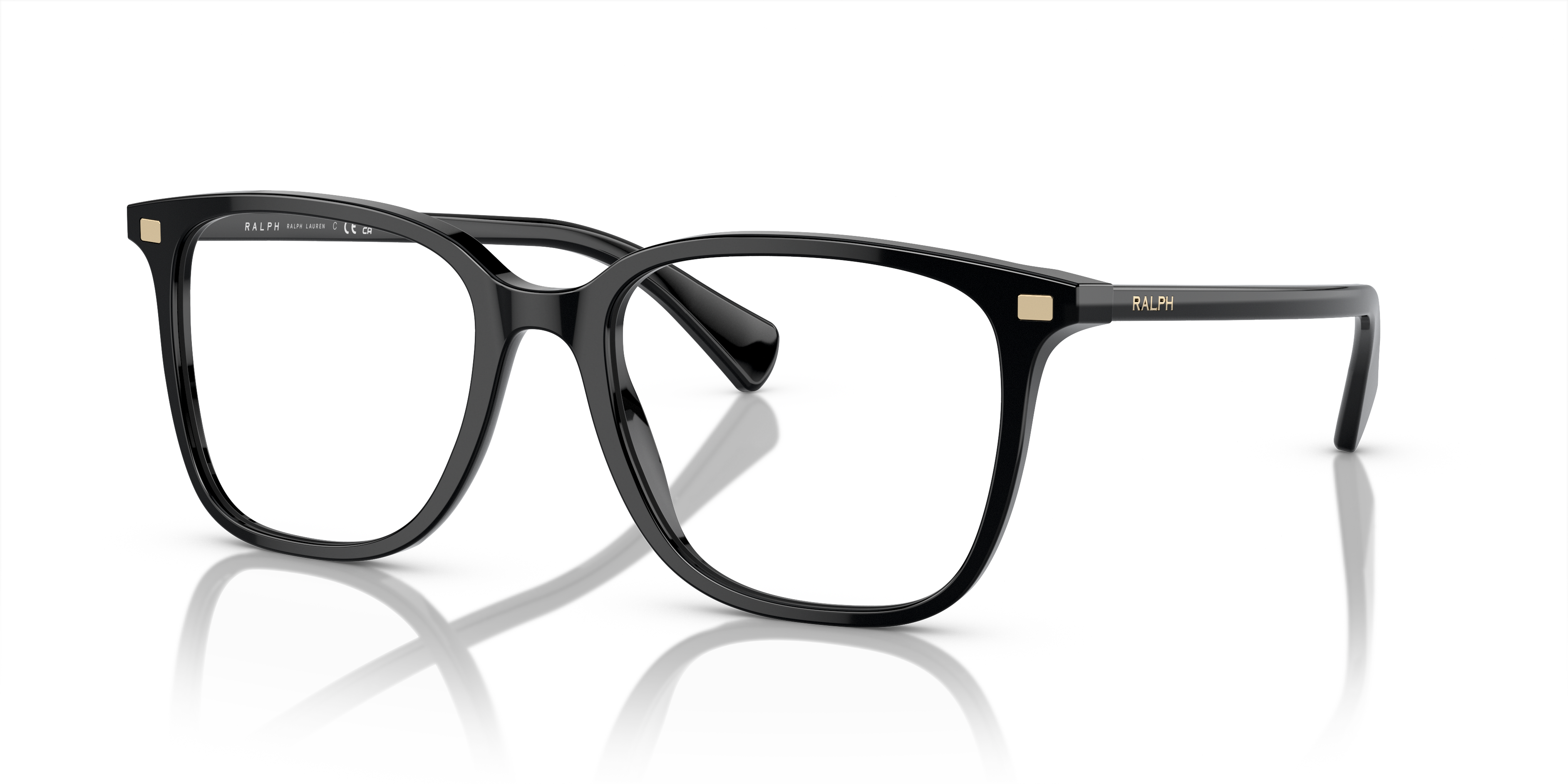 Angle_Left01 Ralph by Ralph Lauren RA 7147 Glasses Transparent / Black