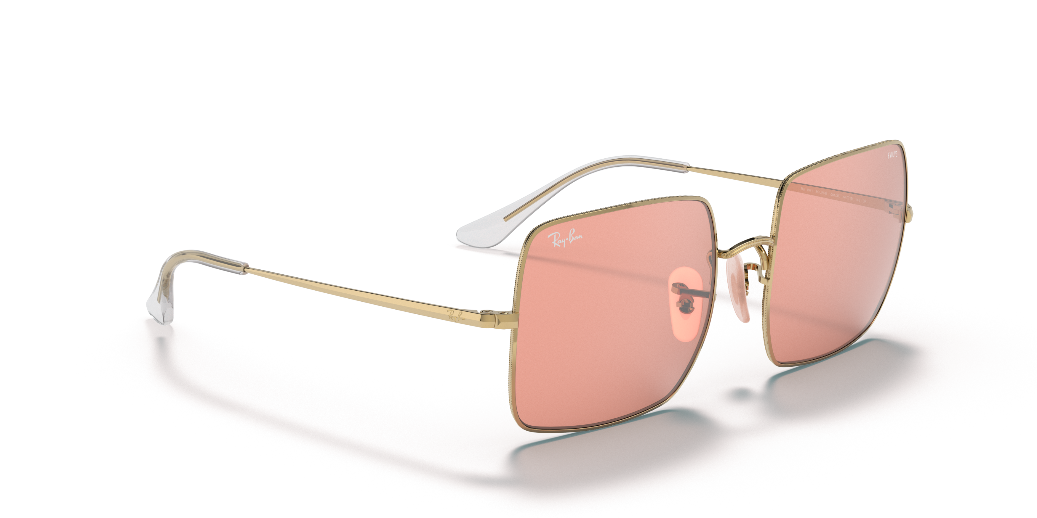 Angle_Right01 Ray-Ban Square RB1971 001/3E Roze / Goud