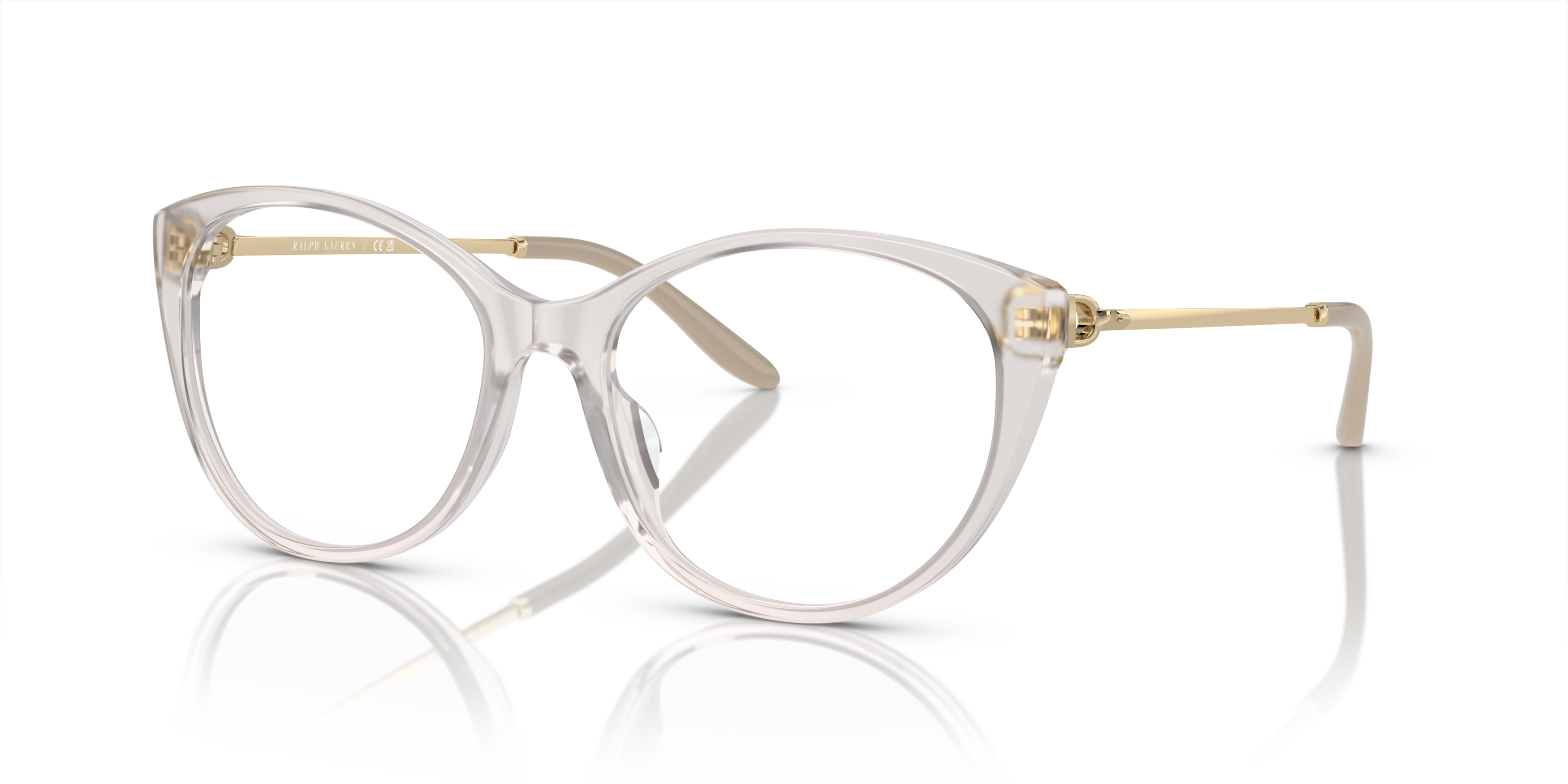 Angle_Left01 Ralph Lauren RL6239U Glasses Transparent / Grey