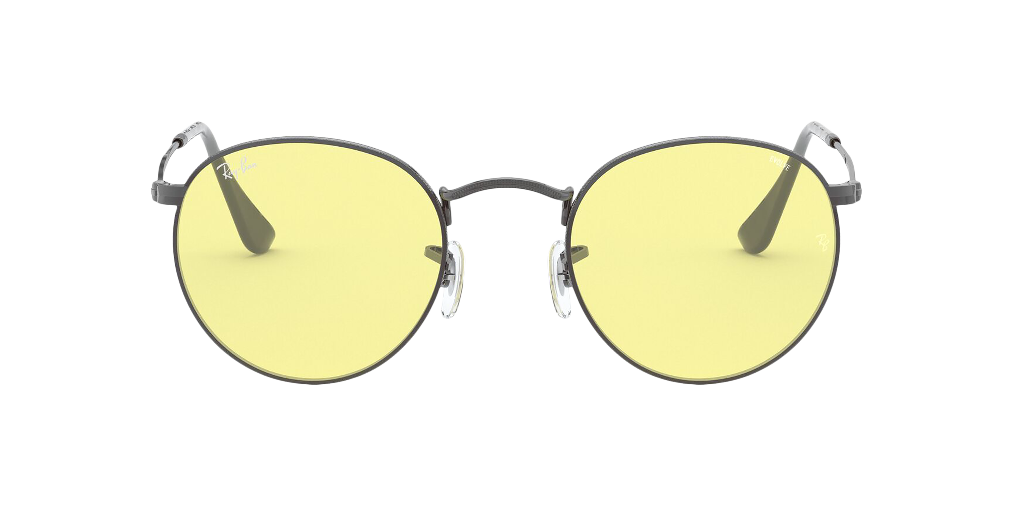 [products.image.front] Ray-Ban Round Solid Evolve RB3447 004/T4