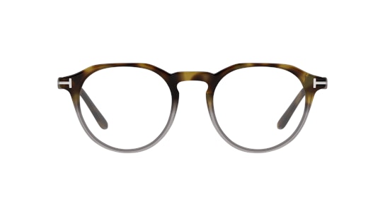 Tom Ford FT 5833-B (056) Glasses Transparent / Havana