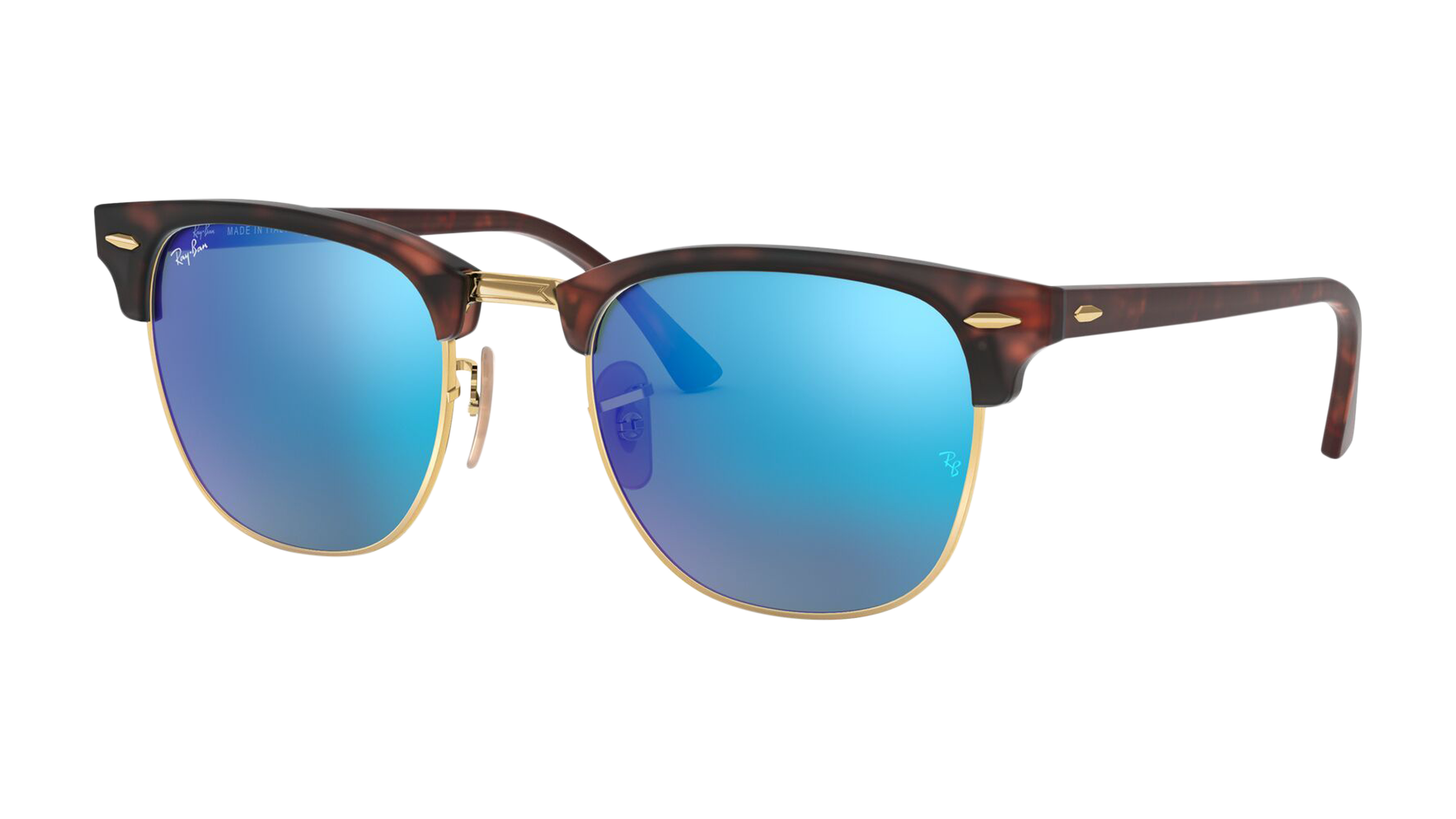 [products.image.angle_left01] Ray-Ban Clubmaster Flash RB3016 114517