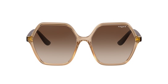Vogue VO 5361S Sunglasses Brown / Transparent, Brown