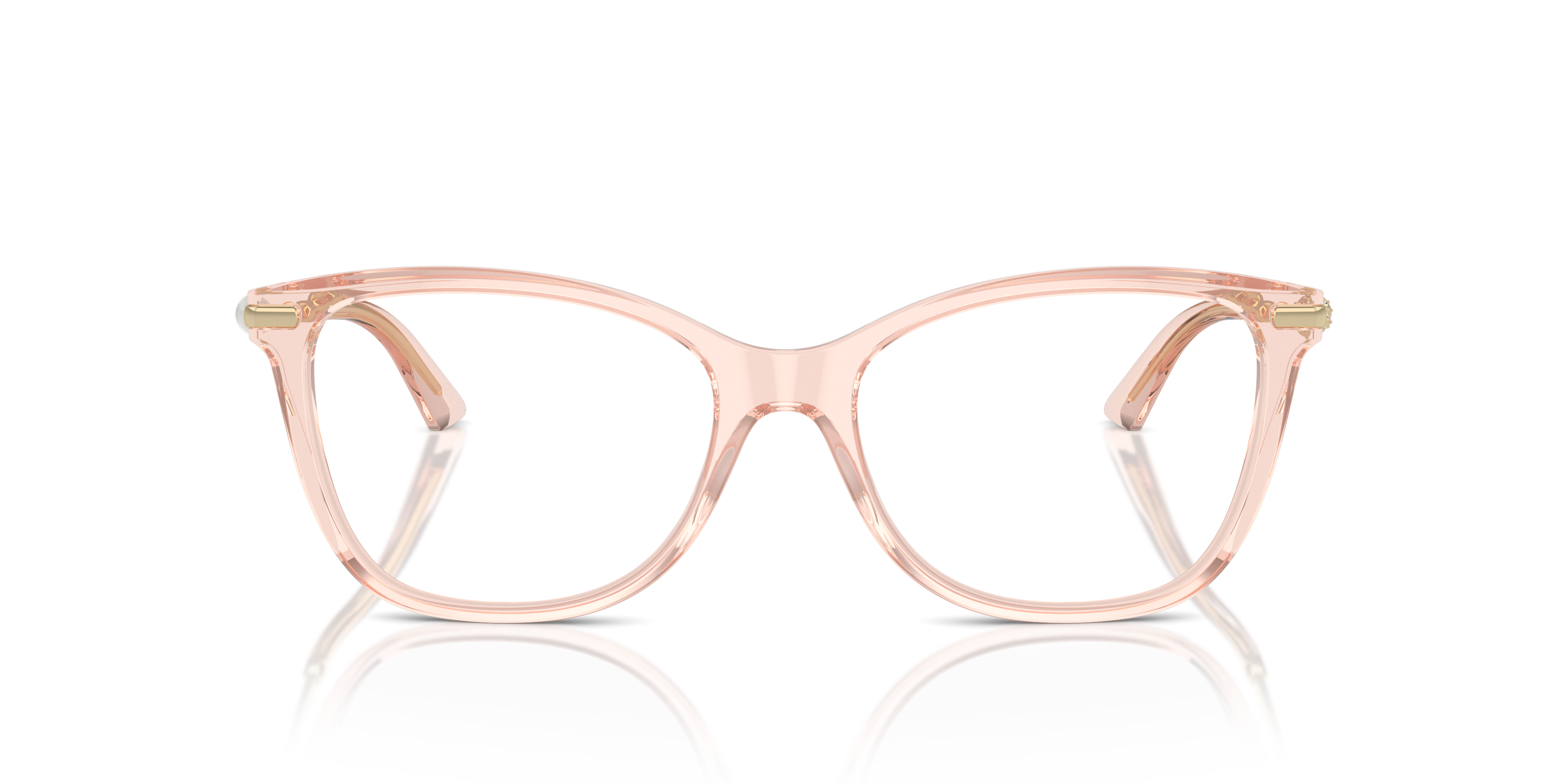 Front Jimmy Choo JC3007HB Glasses Transparent / Pink