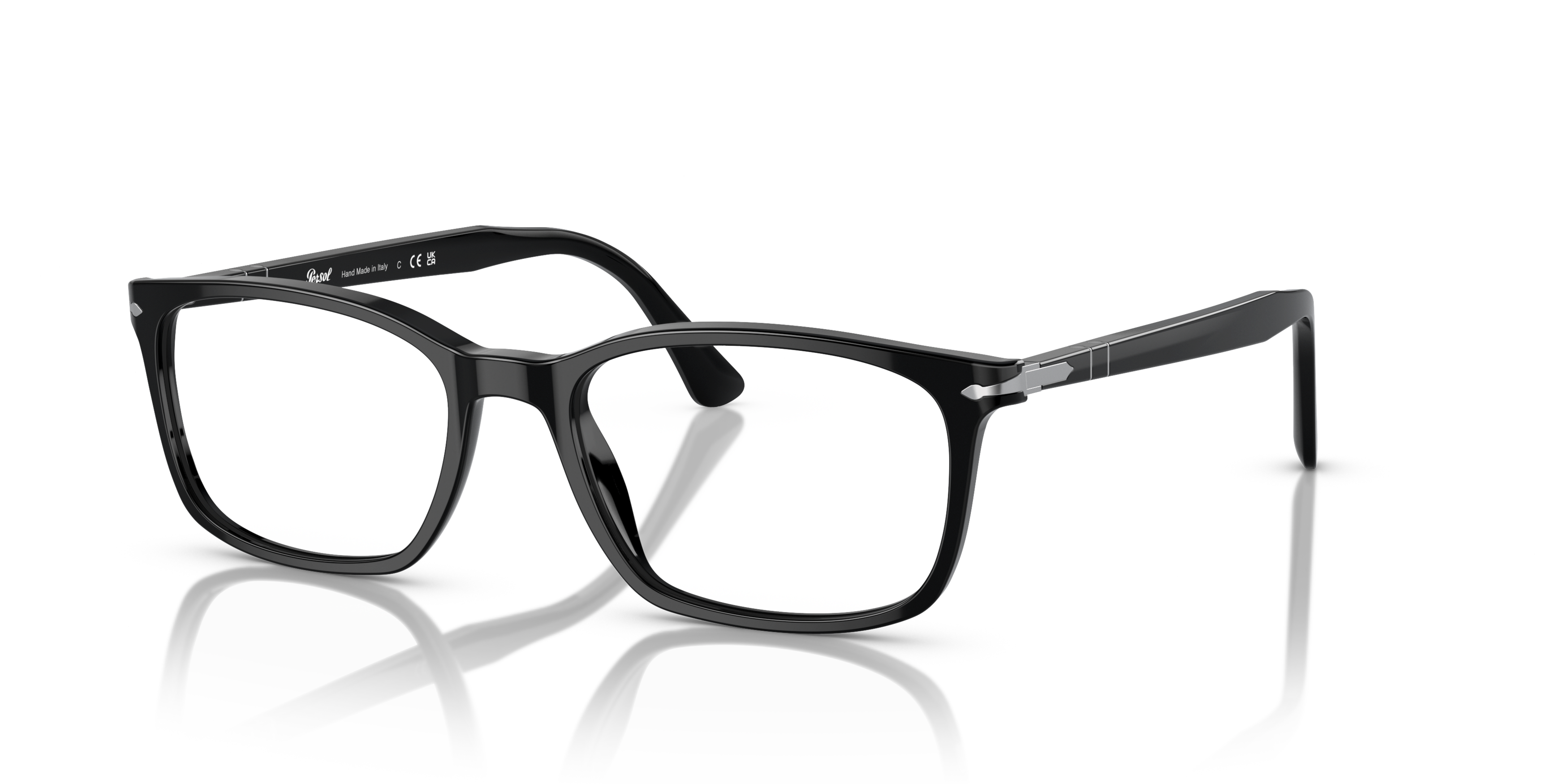 Angle_Left01 Persol PO 3189V (1079) Glasses Transparent / Tortoise Shell