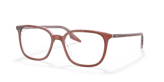 Ray-Ban RX 5406 Glasses Transparent / Brown