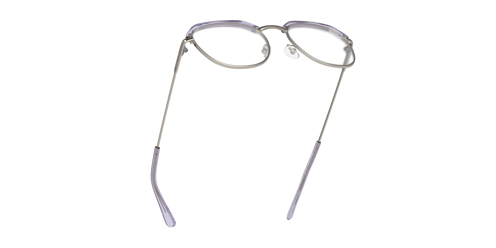 Bottom_Up Unofficial UNOM0260 Glasses Transparent / Grey