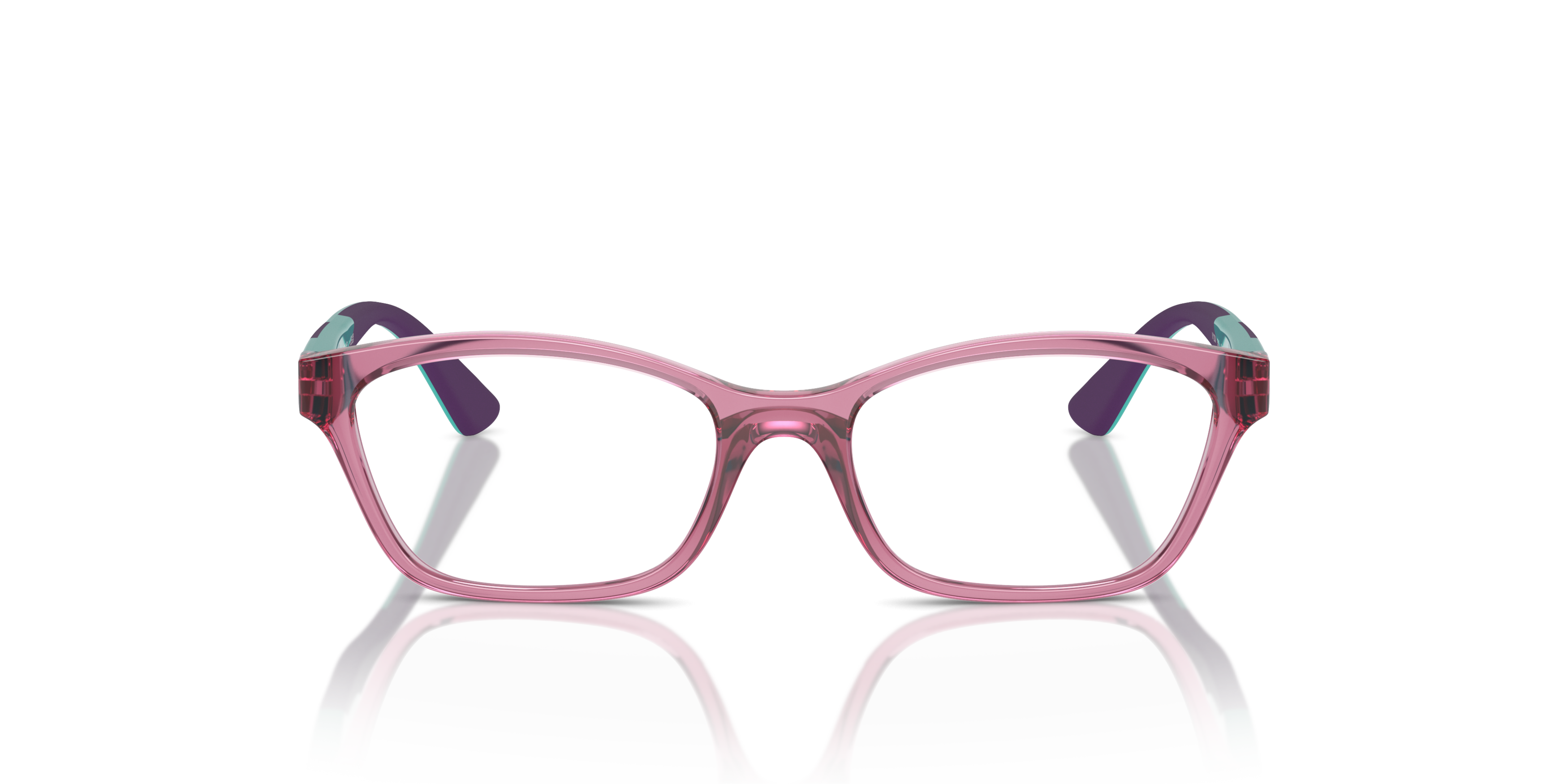Front Vogue VY2024 Children's Glasses Transparent / Transparent, Pink