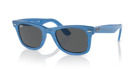 Ray-Ban Wayfarer Change RB 2140 Sunglasses Grey / Photochromic, Blue