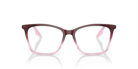 Ray-Ban RX 5422 Glasses Transparent / Red