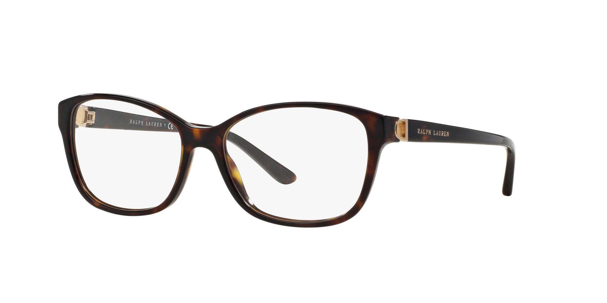 Angle_Left01 Ralph Lauren RL 6136 (5003) Glasses Transparent / Tortoise Shell