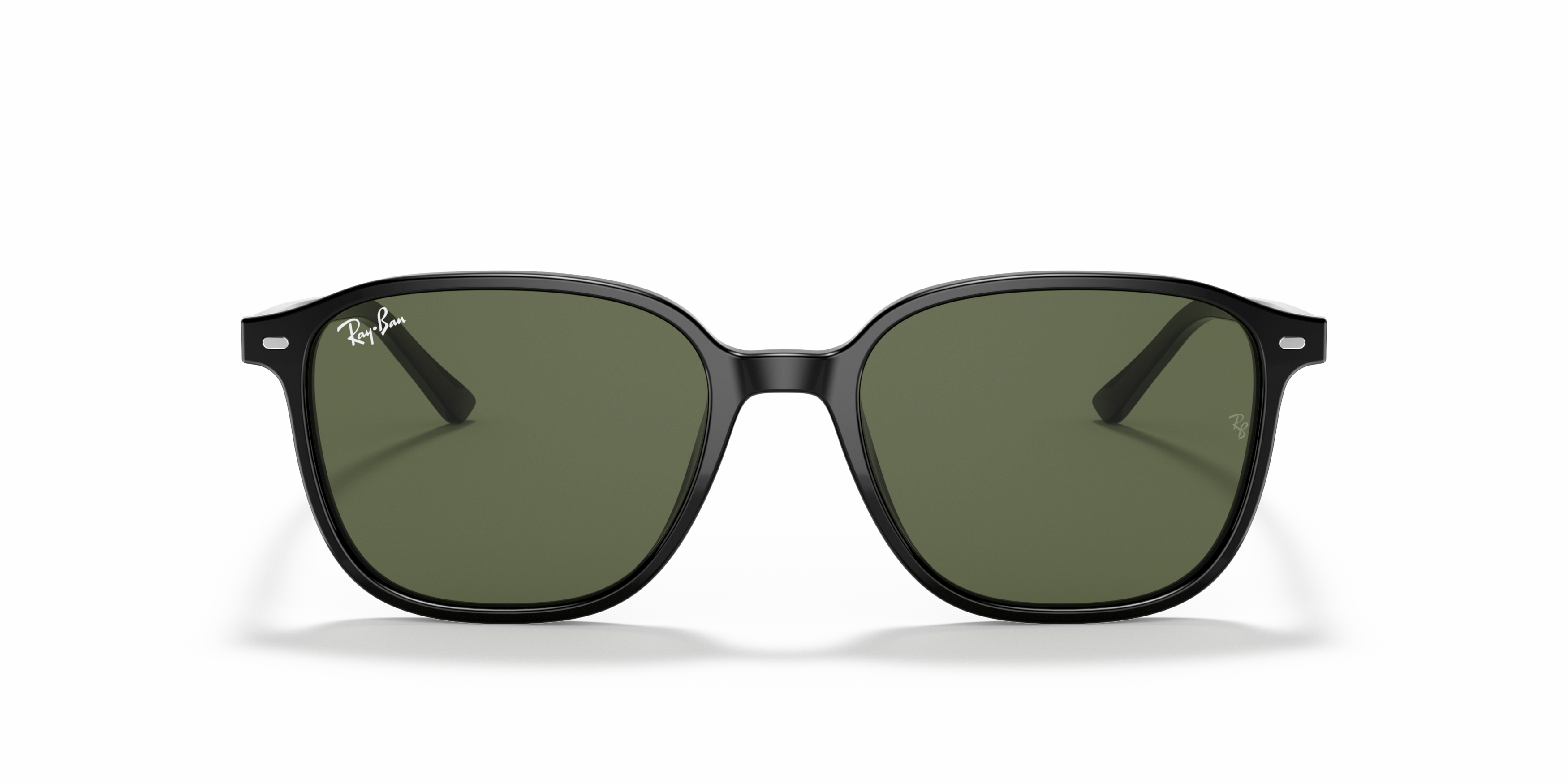 Front Ray-Ban Leonard RB 2193 Sunglasses Green / Black