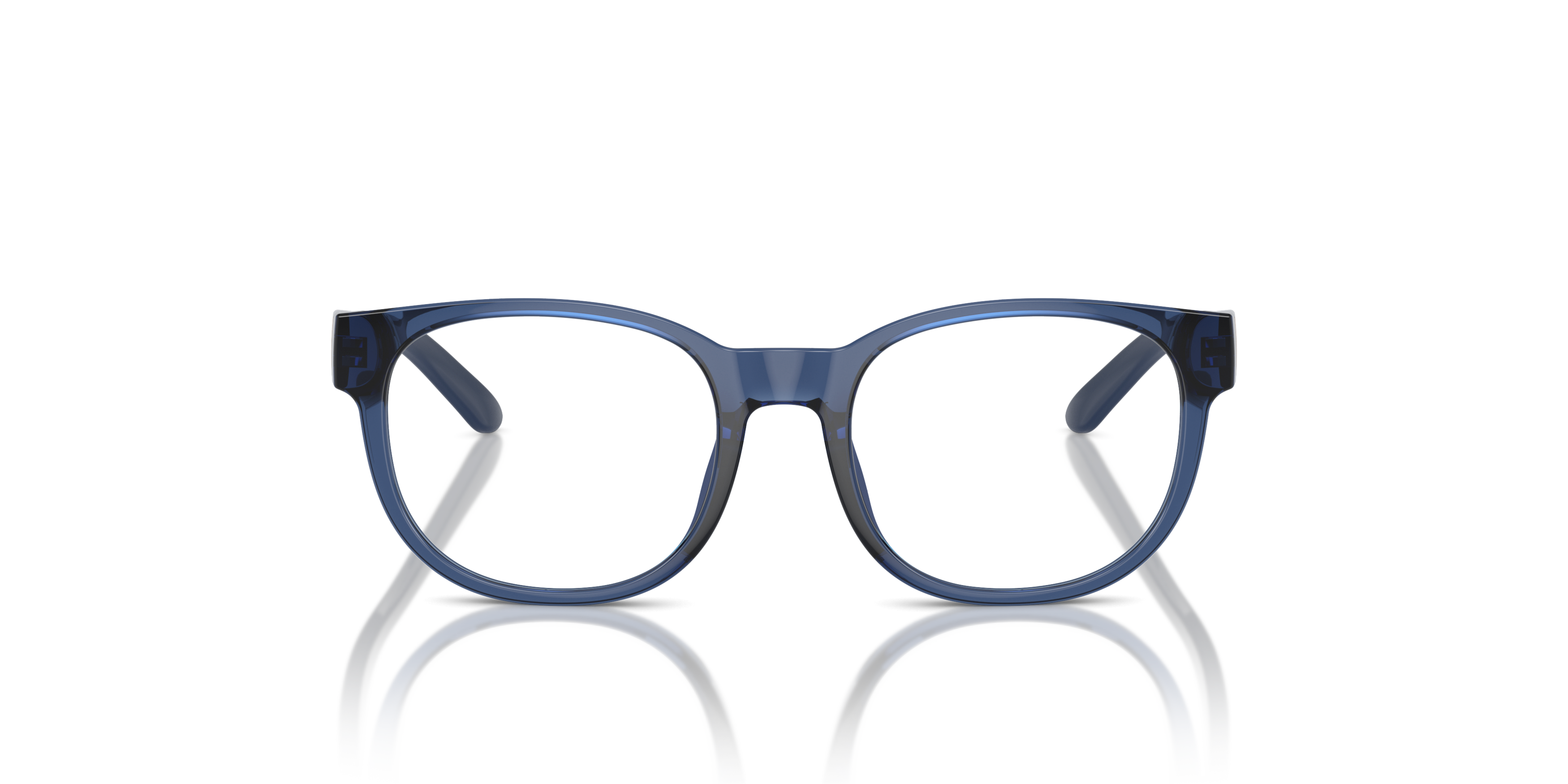 Front Polo Prep Ralph Lauren PP 8549U Children's Glasses Transparent / Transparent, Blue