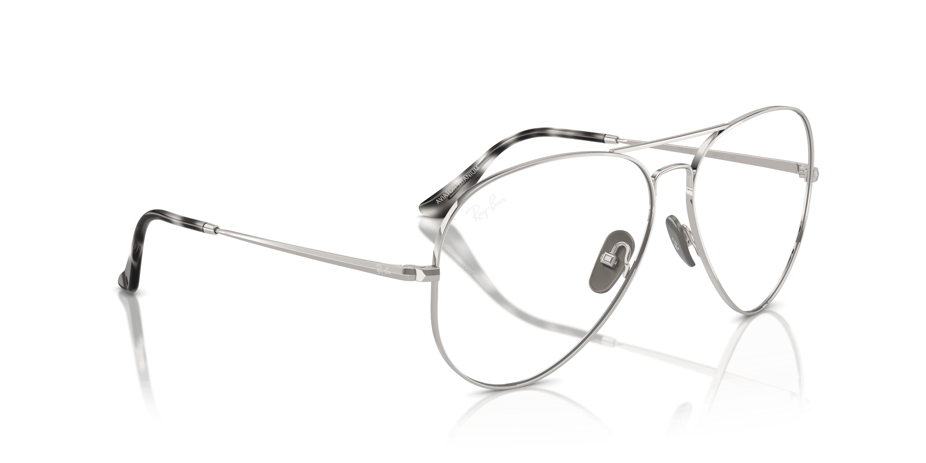 Angle_Right01, RAY-BAN Aviator Titanium Optics RX8789 1002