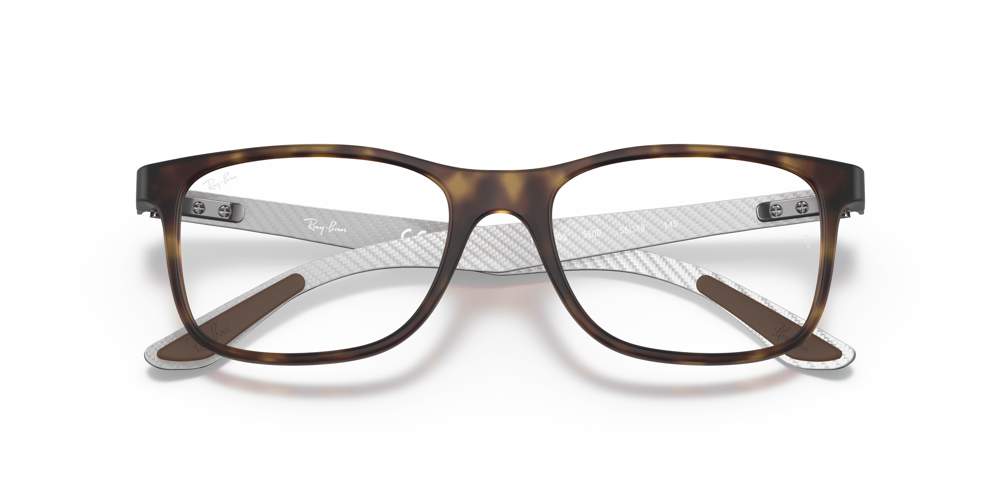 Folded Ray-Ban RX 8903 (5200) Glasses Transparent / Tortoise Shell