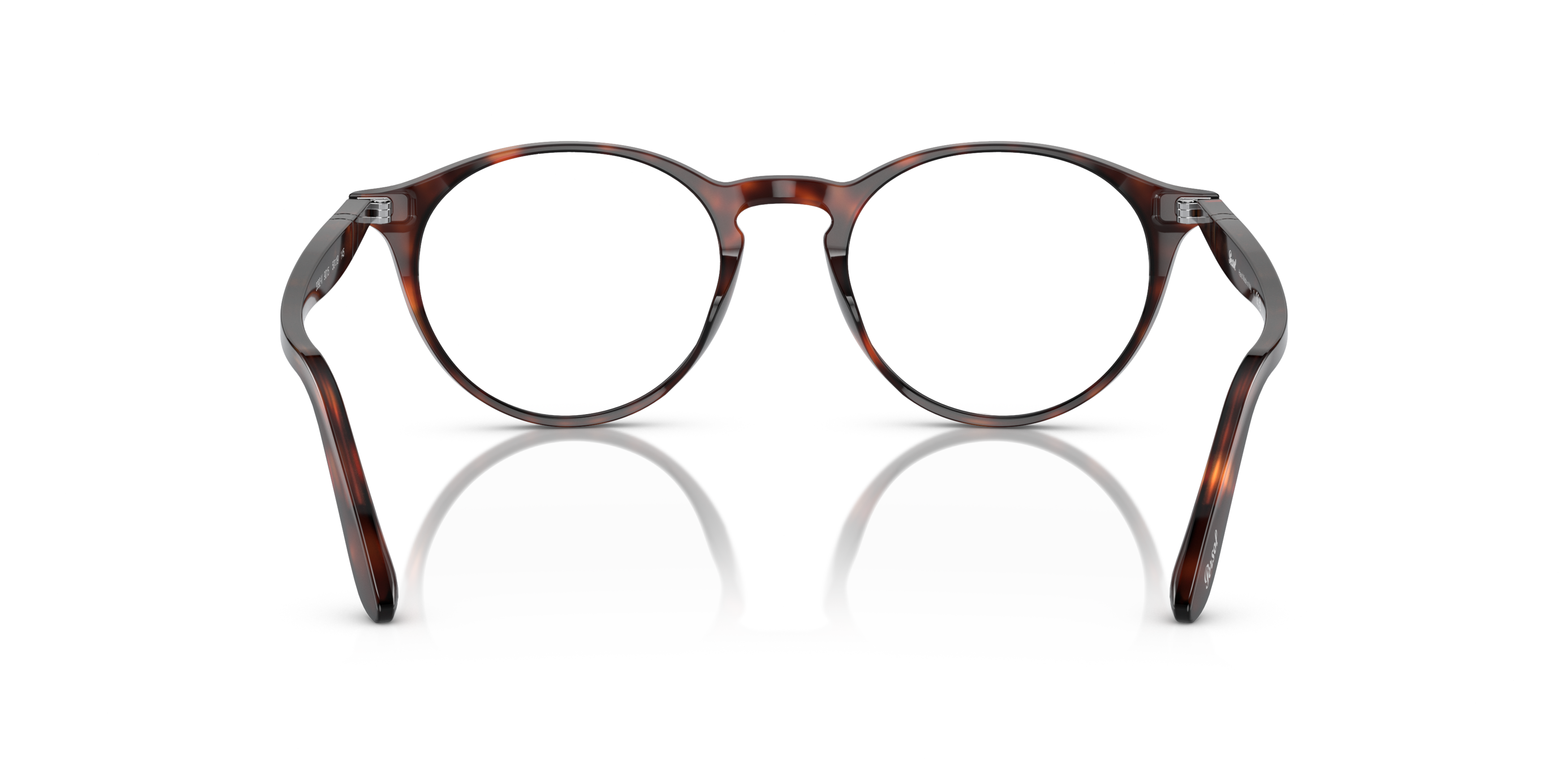 Detail02 Persol PO 3092V (9015) Glasses Transparent / Tortoise Shell