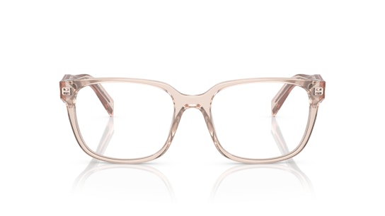 Prada PR 17ZV Glasses Transparent / Transparent, Pink