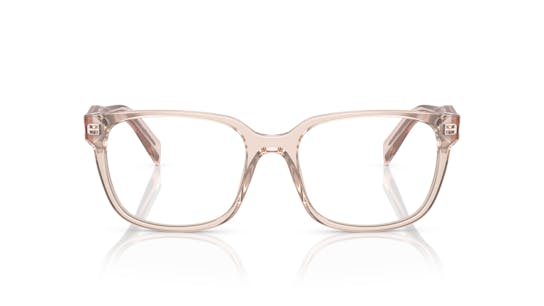 Prada clear top frame eyeglasses
