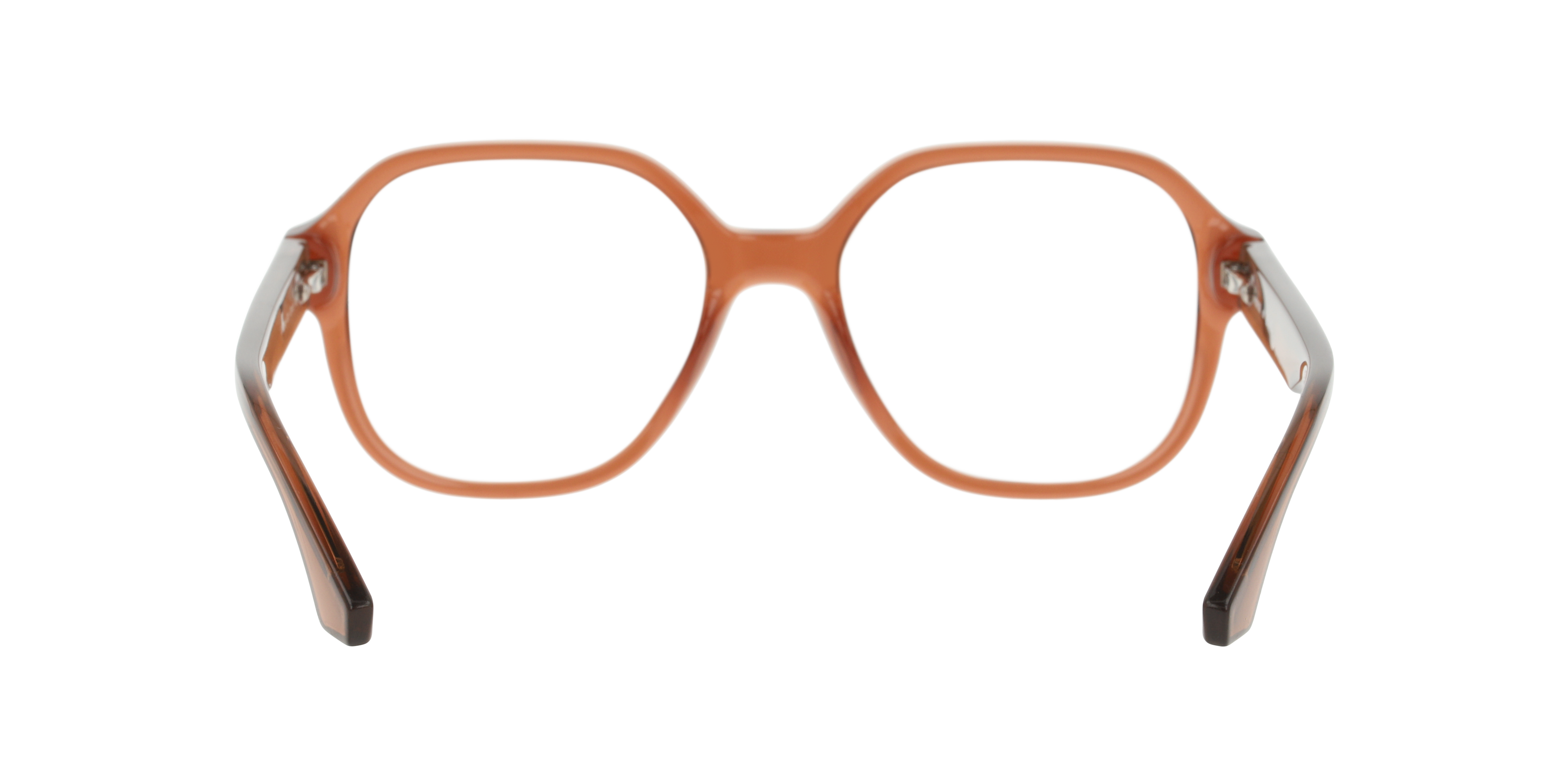 Detail02 Unofficial UO3045 Glasses Transparent / Transparent, Brown