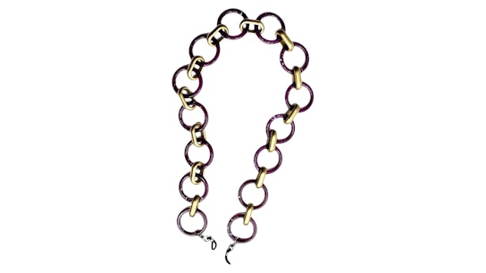 CotiVision Goddess Glasses Chain Purple Gold