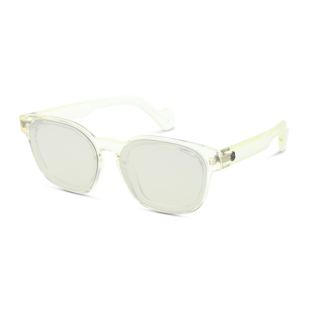 Moncler ML0086 Lunettes de Soleil Homme - Hexagonale Cristal