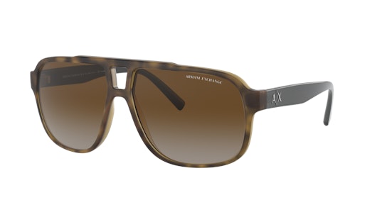 Armani Exchange AX 4104S (8029T5) Sunglasses Brown / Havana