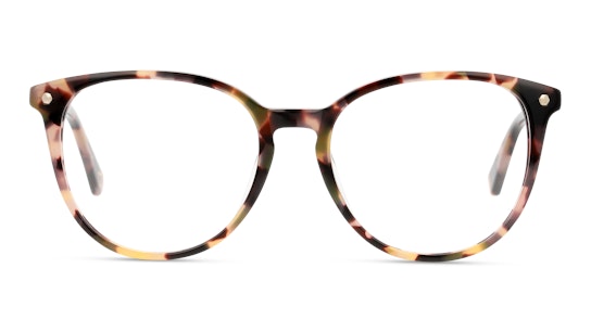 Hililand Lunettes de couleur aveugles Lunettes de couleur aveugle  revêtement double face rose plein cadre unisexe lunettes