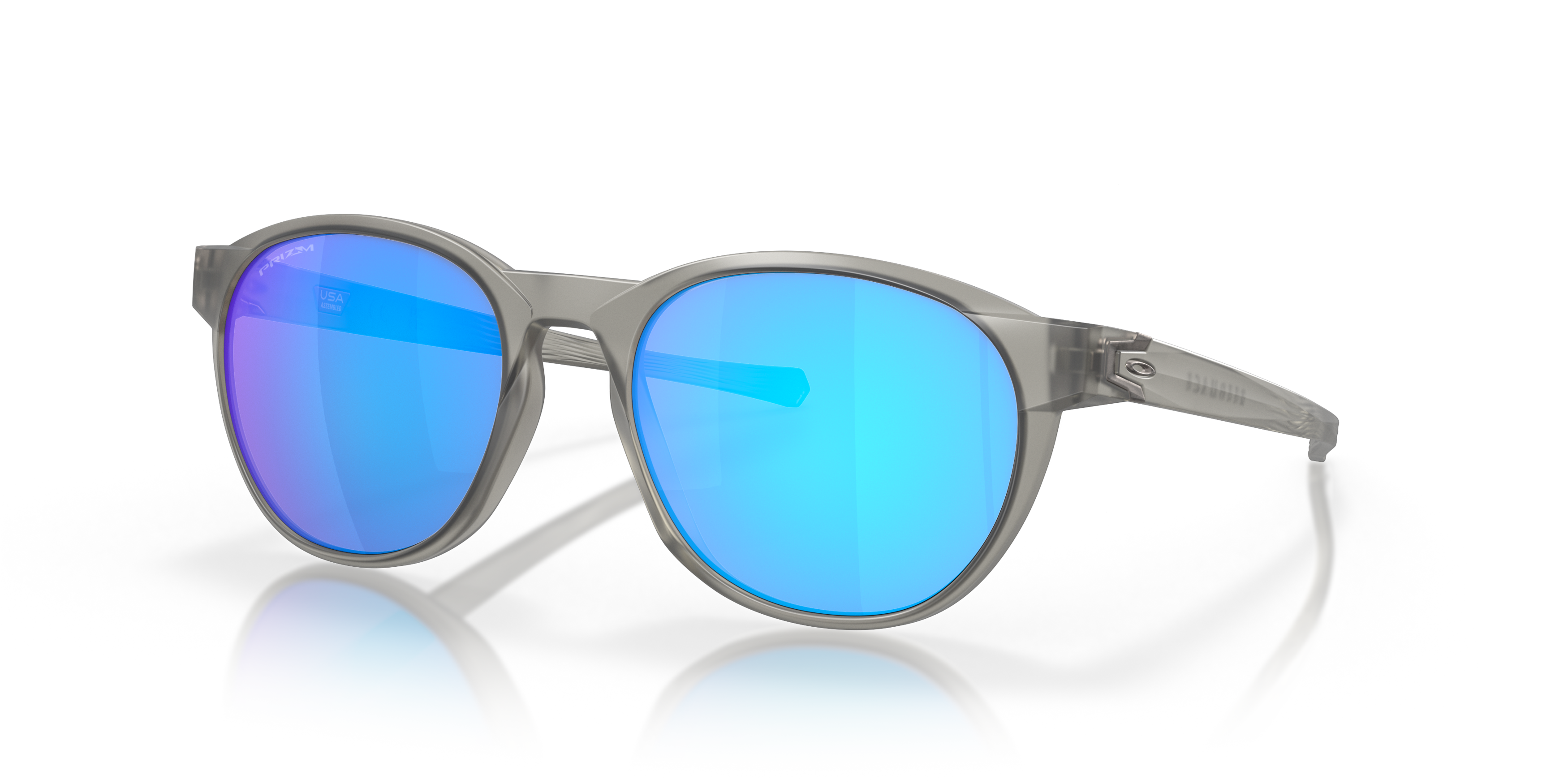 Angle_Left01 Oakley OO9126 (912603) Sunglasses Blue / Grey