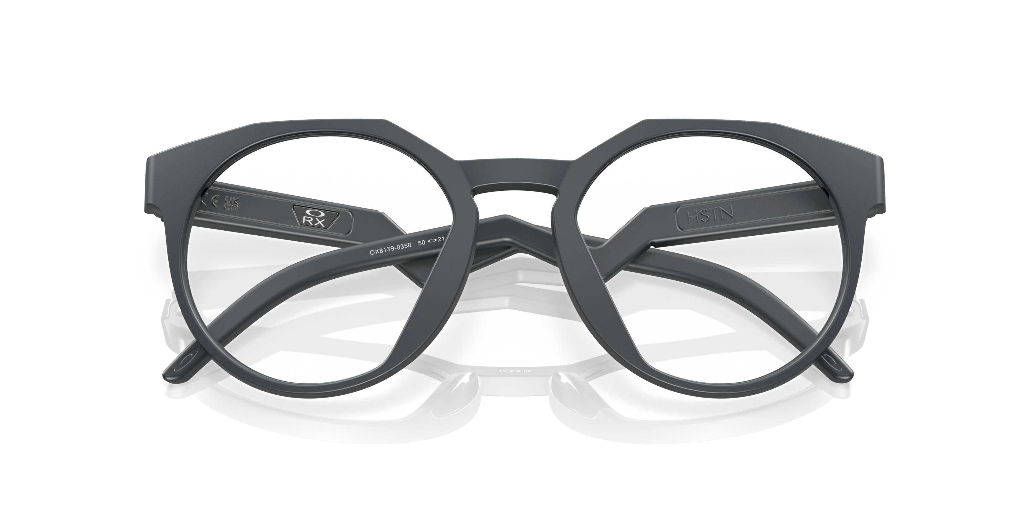 Folded Oakley OX 8139 Glasses Transparent / Black