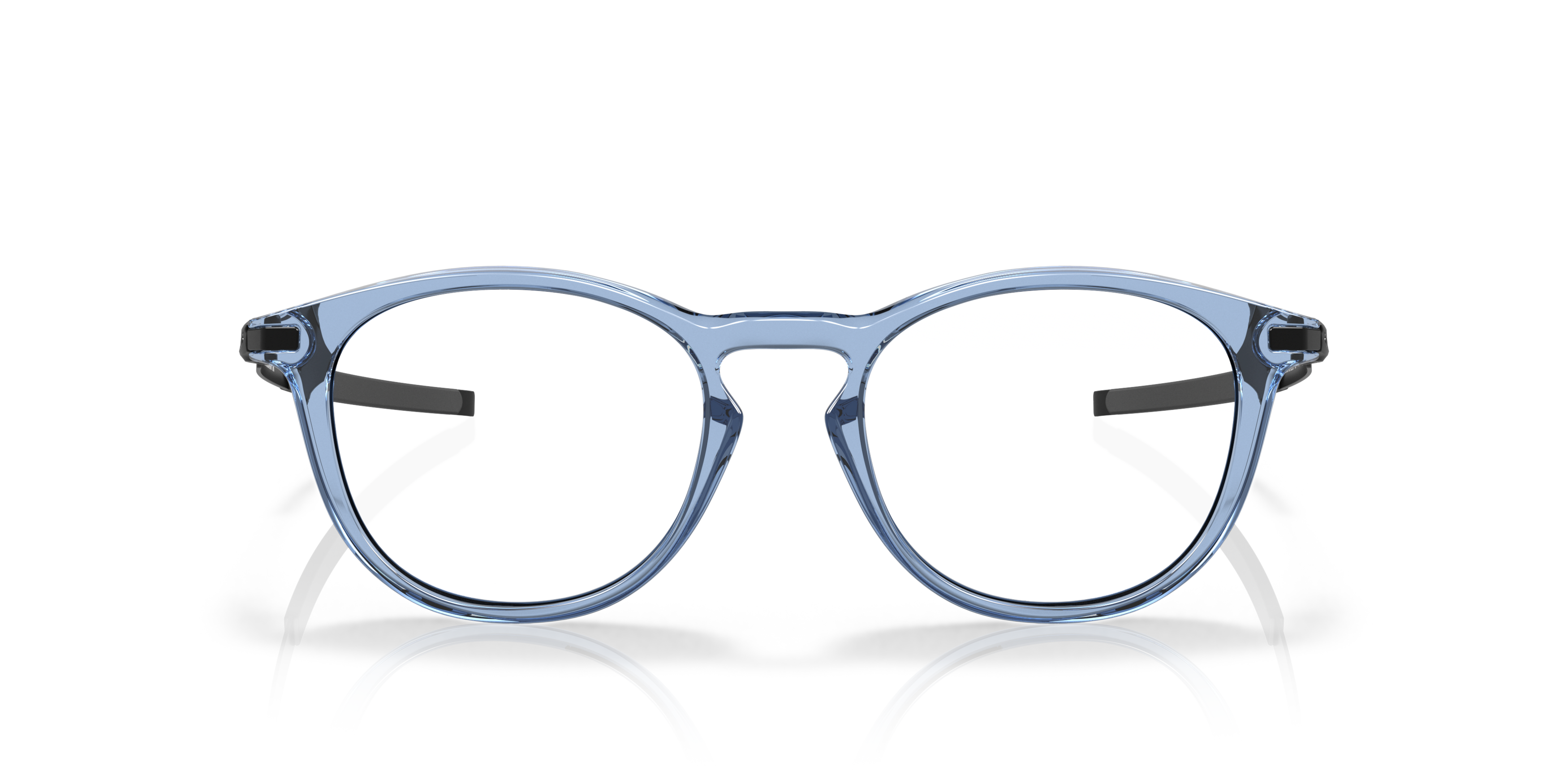 Front Oakley Pitchman OX 8105 Glasses Transparent / Blue