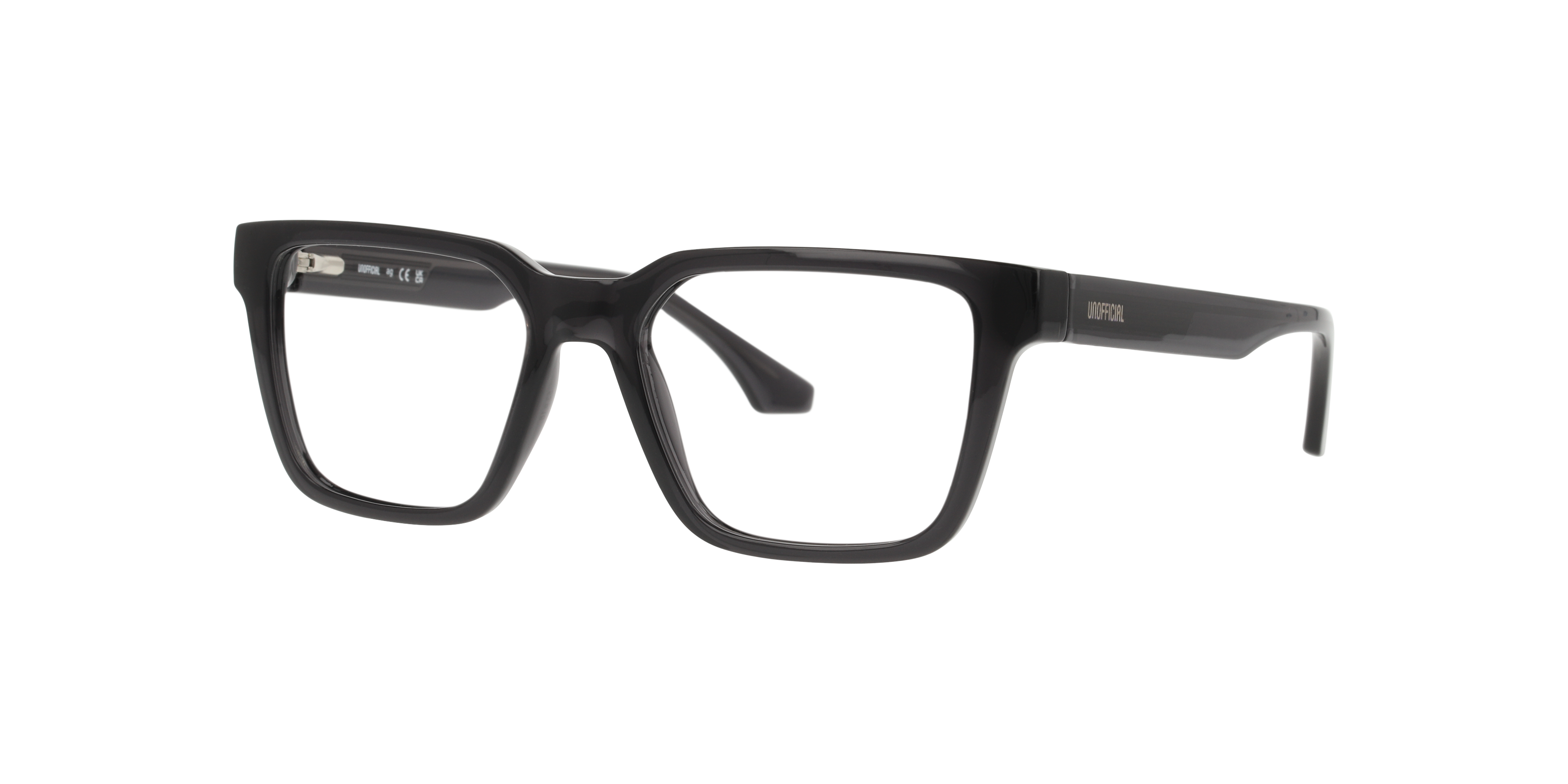 Angle_Left01 Unofficial UO3050 Glasses Transparent / Havana