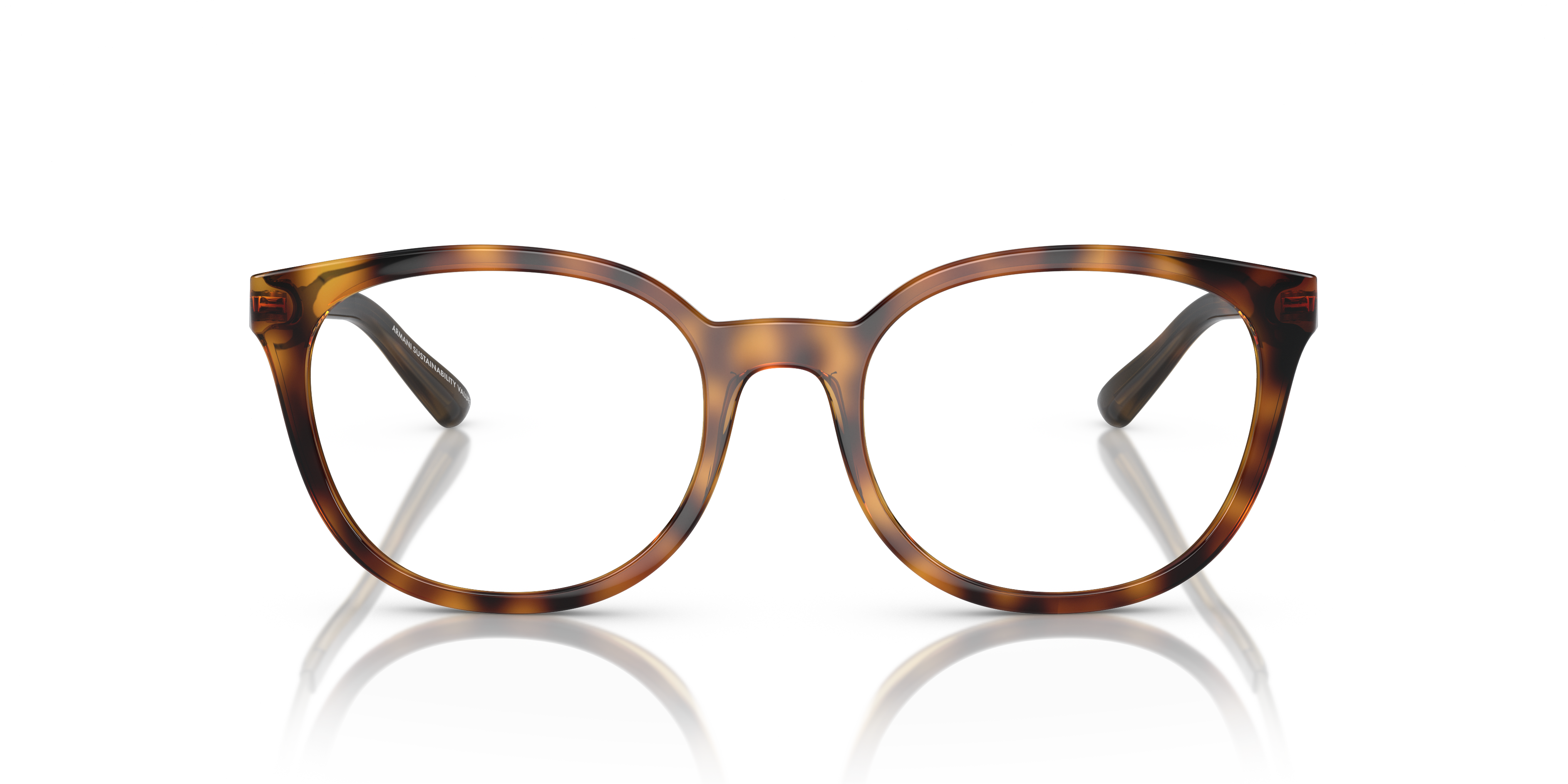 Front Armani Exchange AX 13104 Glasses Transparent / Gold