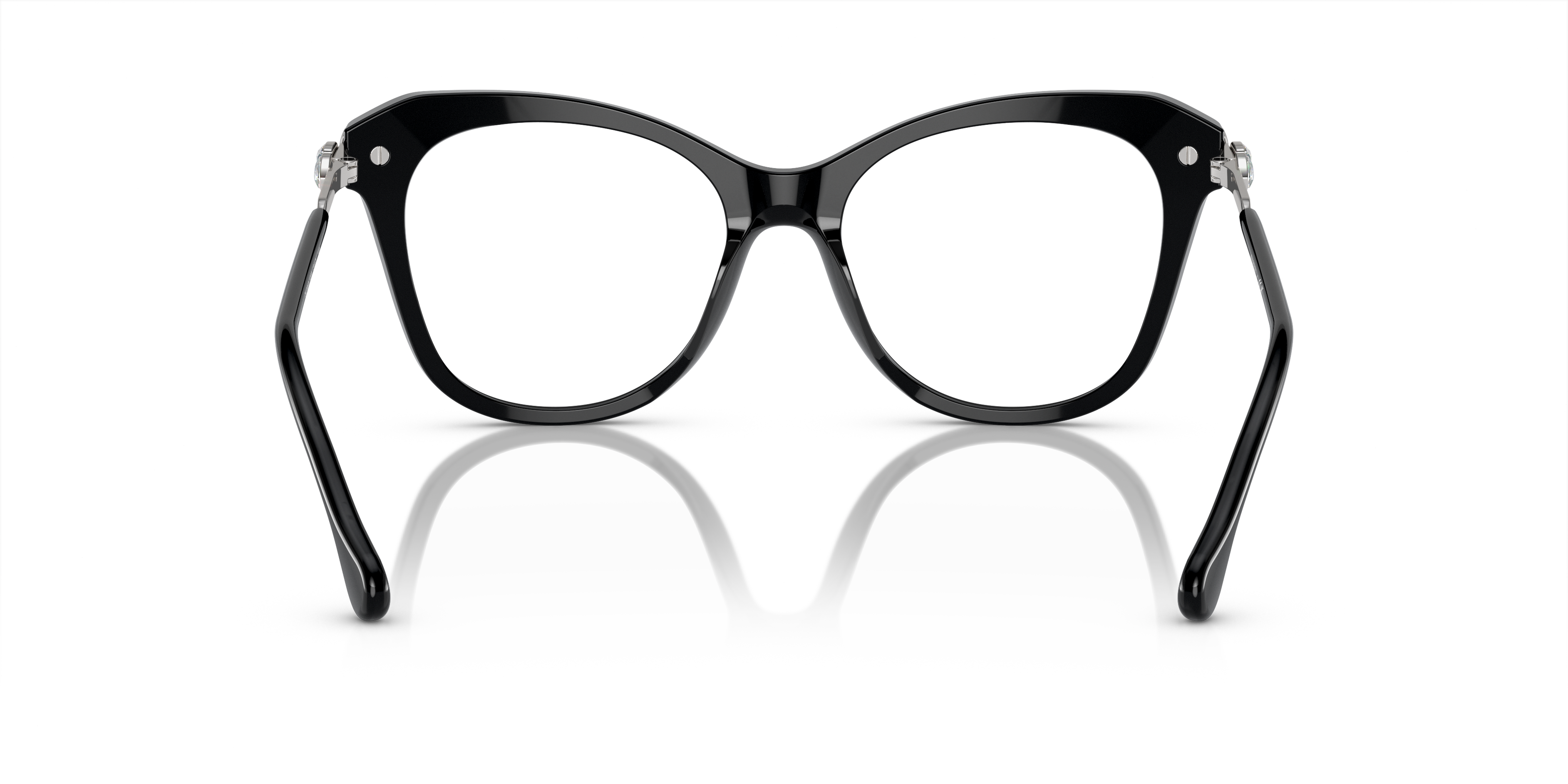 Detail02 Swarovski SK 2012 Glasses Transparent / Black