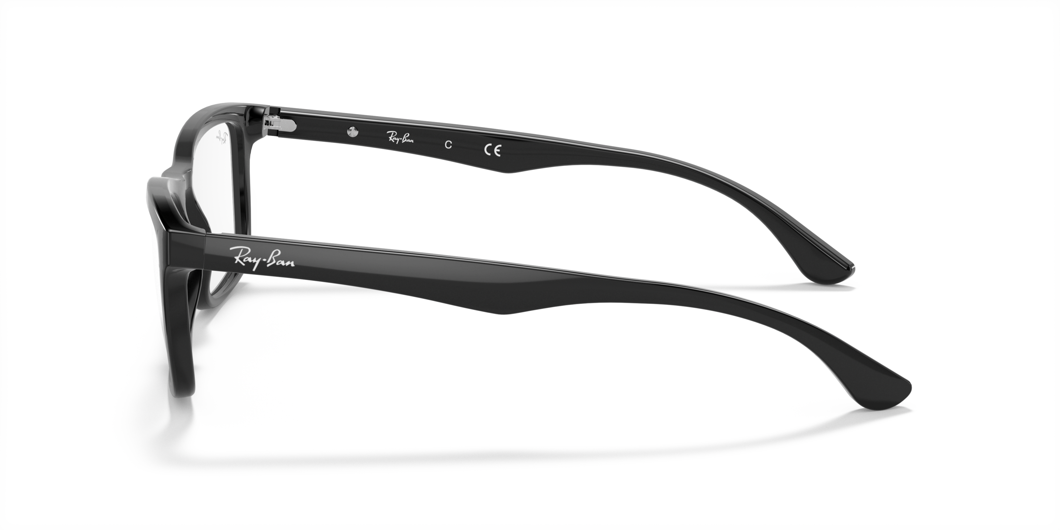Angle_Left02 Ray-Ban RX 5279 Glasses Transparent / Black